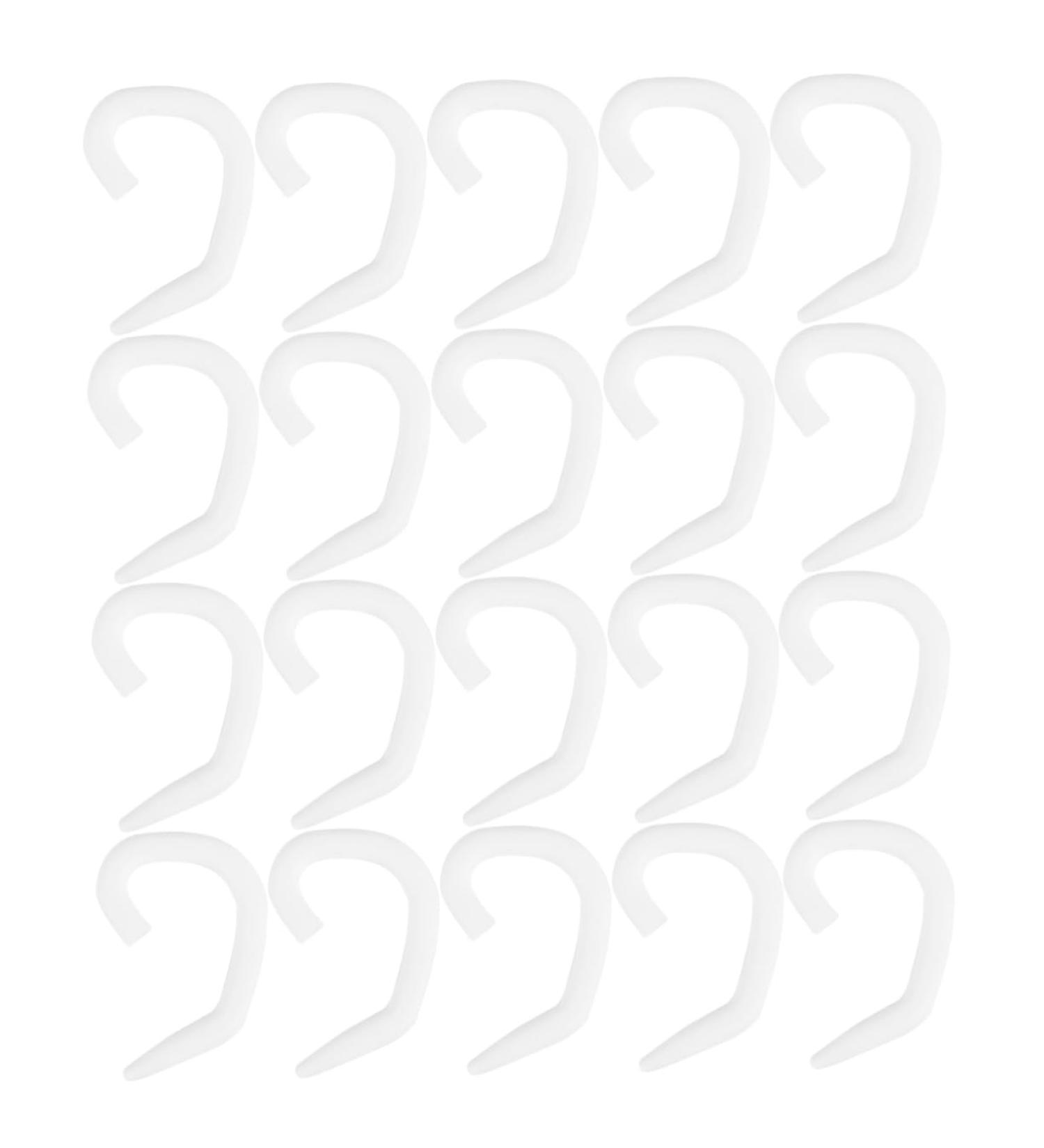Besportble Silicone Mask Holder - 20 Pack Ear Protection Hooks for Face Masks & Headphones - Buy Online on GoSupps.com