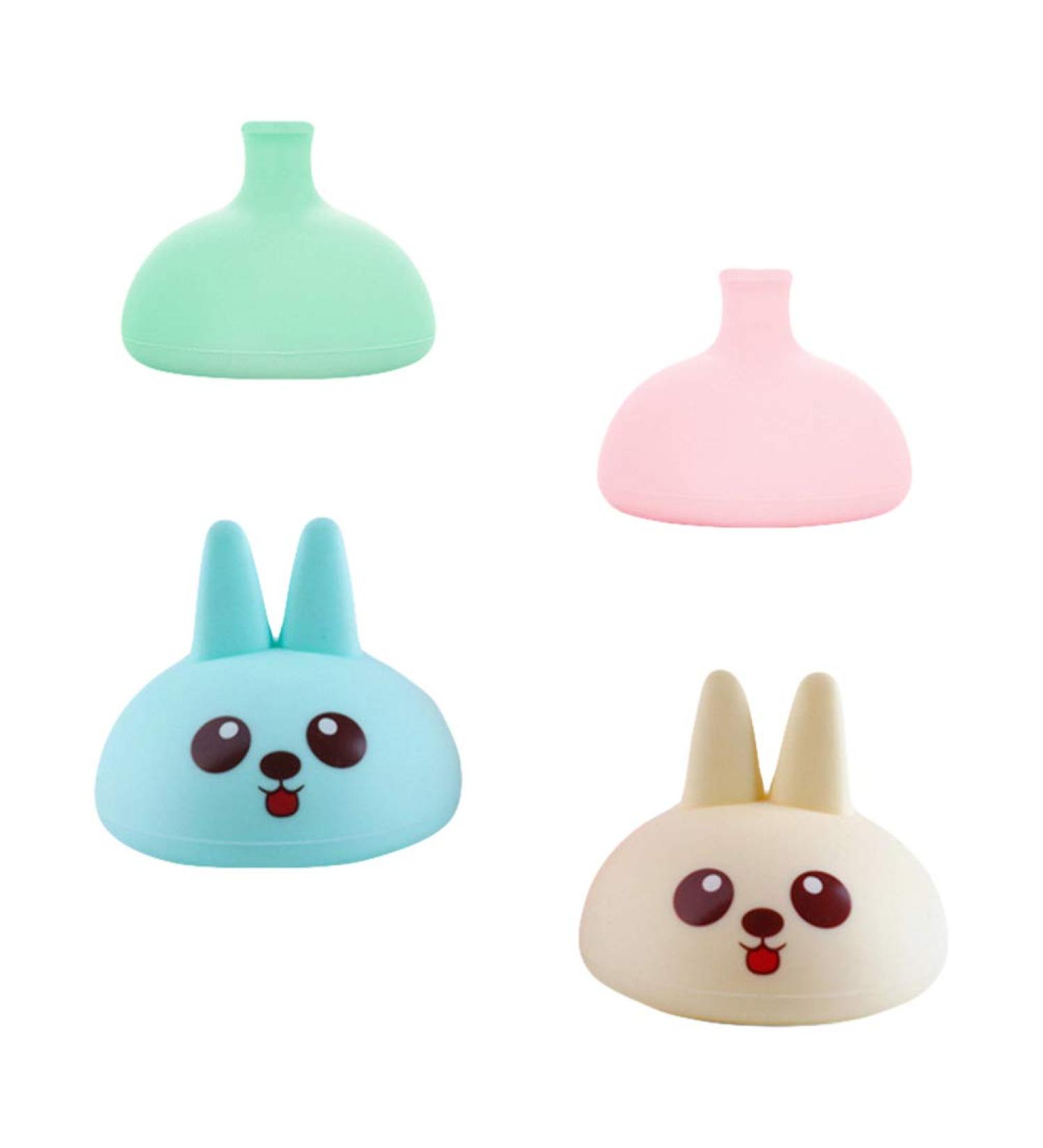 DOITOOL Pressure Drum Massage Set - 4Pcs Silicone Palm Cups for Burping & Expectoration - Buy Online on GoSupps.com