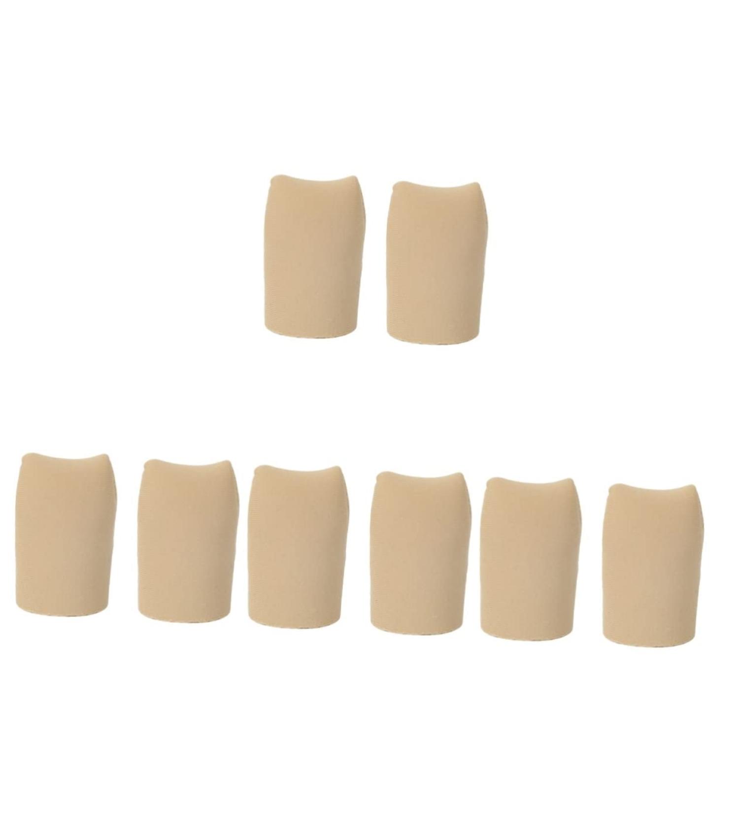 Healifty 8 Pcs Silicone Gel Toe Sleeves Set - Breathable Toe Protectors for Big Toe - Elastic and Comfortable Toe Tubes - Toe Caps for Toe Scuffs - Split Toe Covers Included - Buy Online on GoSupps.com