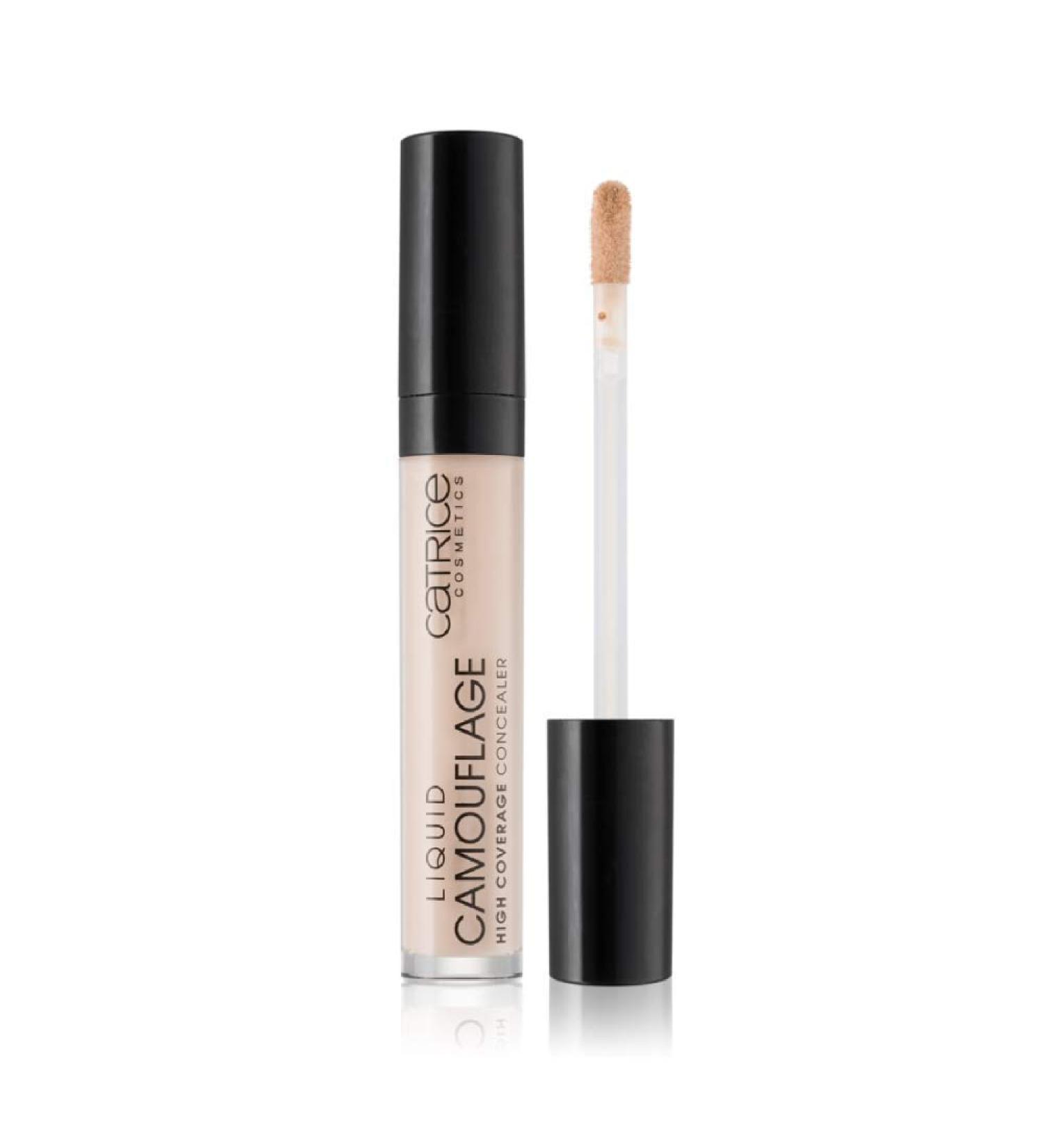 Catrice Liquid Camouflage Concealer No. 010 - High Coverage Long-lasting Waterproof Vegan Oil-free for Dry & Combination Skin - 5ml Porcelain - Buy Online on GoSupps.com
