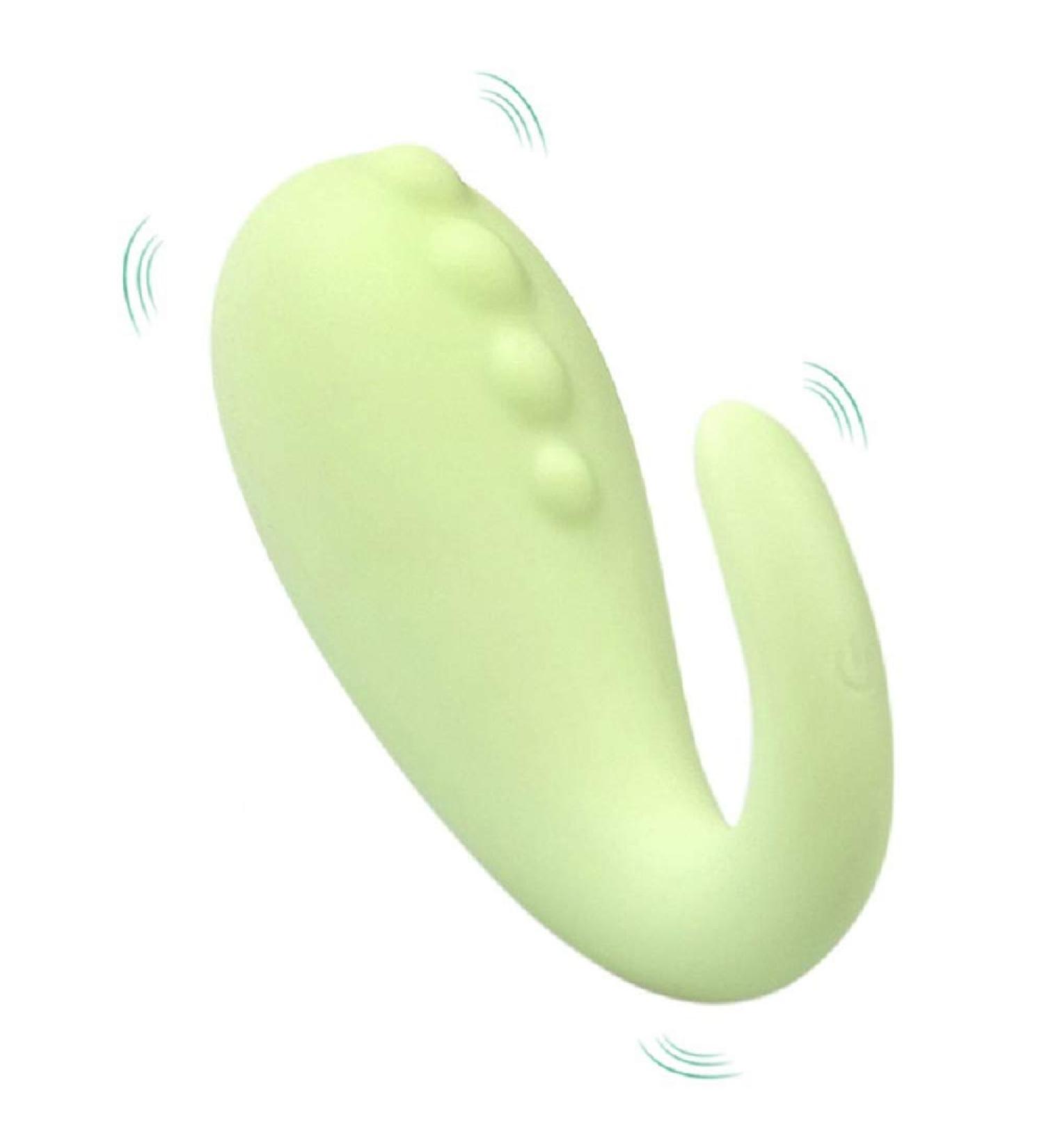 Magnetic Therapy Waterproof Remote Control Wand - Mini Vibrate Intensities for Relaxation & Relationships - Green - Buy Online on GoSupps.com