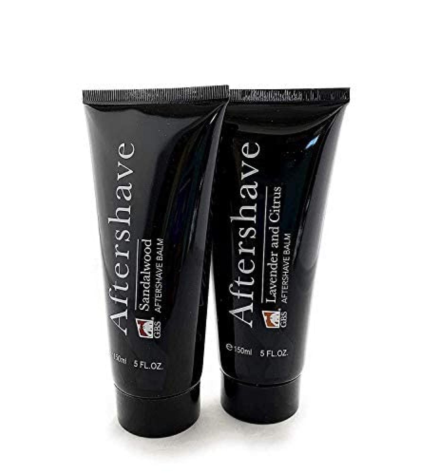 Buy G.B.S Aftershave Balm Set - Calming Lavender/Citrus & Sandalwood - 2 x 5oz | International Shipping Available - Buy Online on GoSupps.com