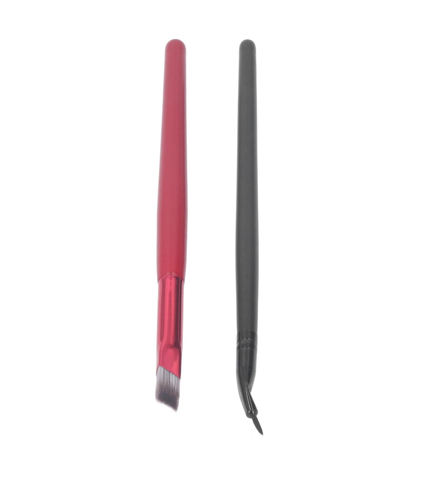Makeup Bent Eyeliner Brush Eye Makeup Gel Eyeliner Brushes Bent Liner Makeup Brush Professional Portable Hairline Eyebrow Brush Cosmetic Tool for Women - Buy Online on GoSupps.com