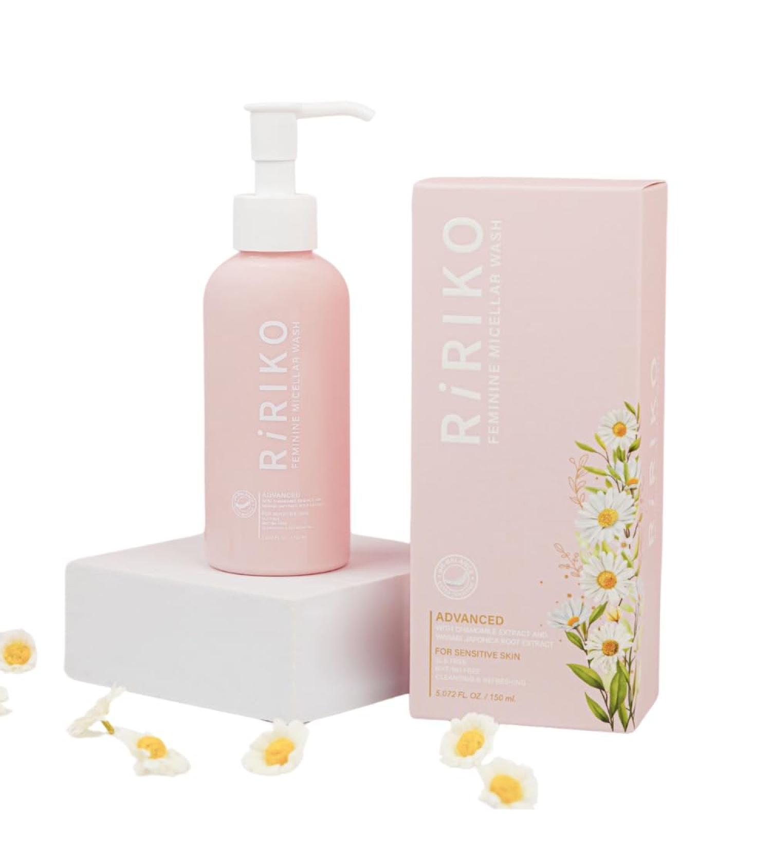 Ririko Feminine Wash 150ml - Maintains pH Balance 4.5 | International Shipping Available - Buy Online on GoSupps.com