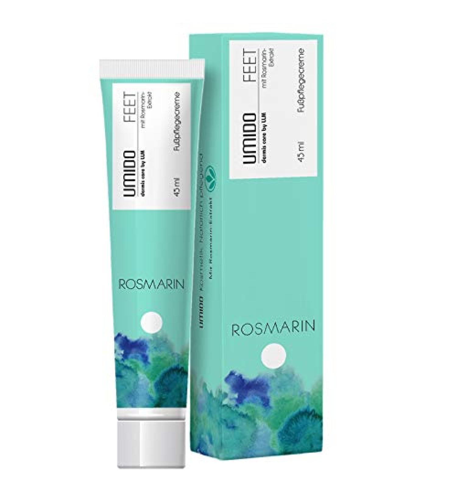 72x UMIDO Foot Cream 45ml - Rosemary Extract | Nourishing Foot Balm & Lotion for Ultimate Foot Care - Buy Online on GoSupps.com