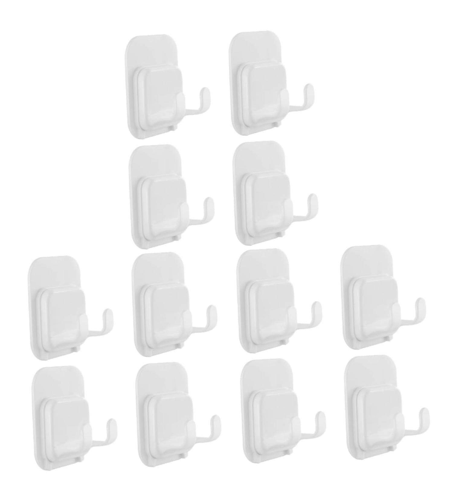 Doitool Self-Adhesive Clothes Hanger Clay Hook - Wall Rack Tool Holder for Clothes Shaver & Razors - International Shipping Available - Buy Online on GoSupps.com