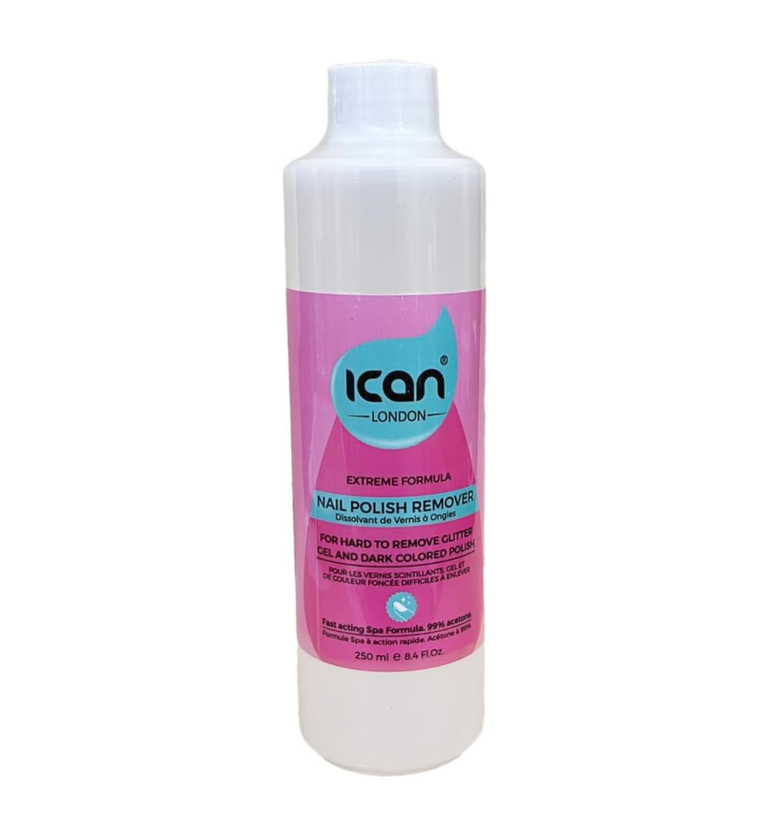 ican London Extreme Formula Perfumed Nail Polisher Remover 250ml - Buy Online on GoSupps.com