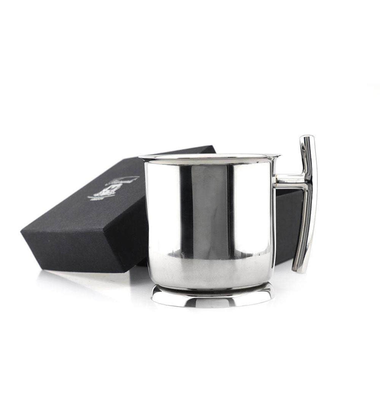 High-quality stainless steel shaving mug perfect for wet shaving break-proof & 100% rust-resistant new design