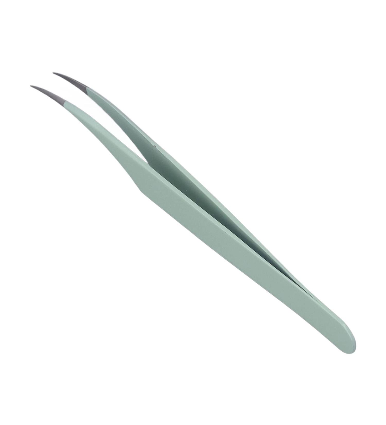 Buy Professional Curved Stainless Steel Eyelash Extension Tweezers - Precision Separators for False Eyelashes - International Shipping Available - Buy Online on GoSupps.com