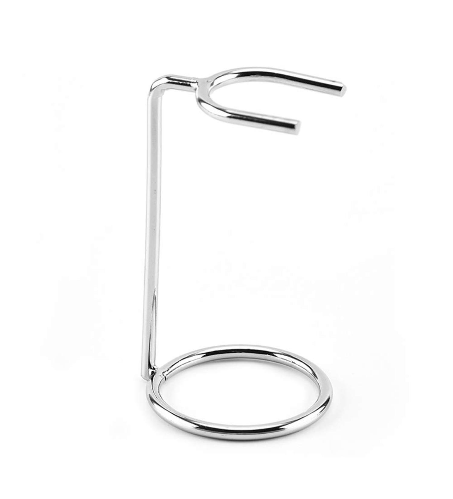 Premium Silver Stainless Steel Razor Stand | Non-Slip Men s Shaving Brush Holder | International Shipping Available - Buy Online on GoSupps.com