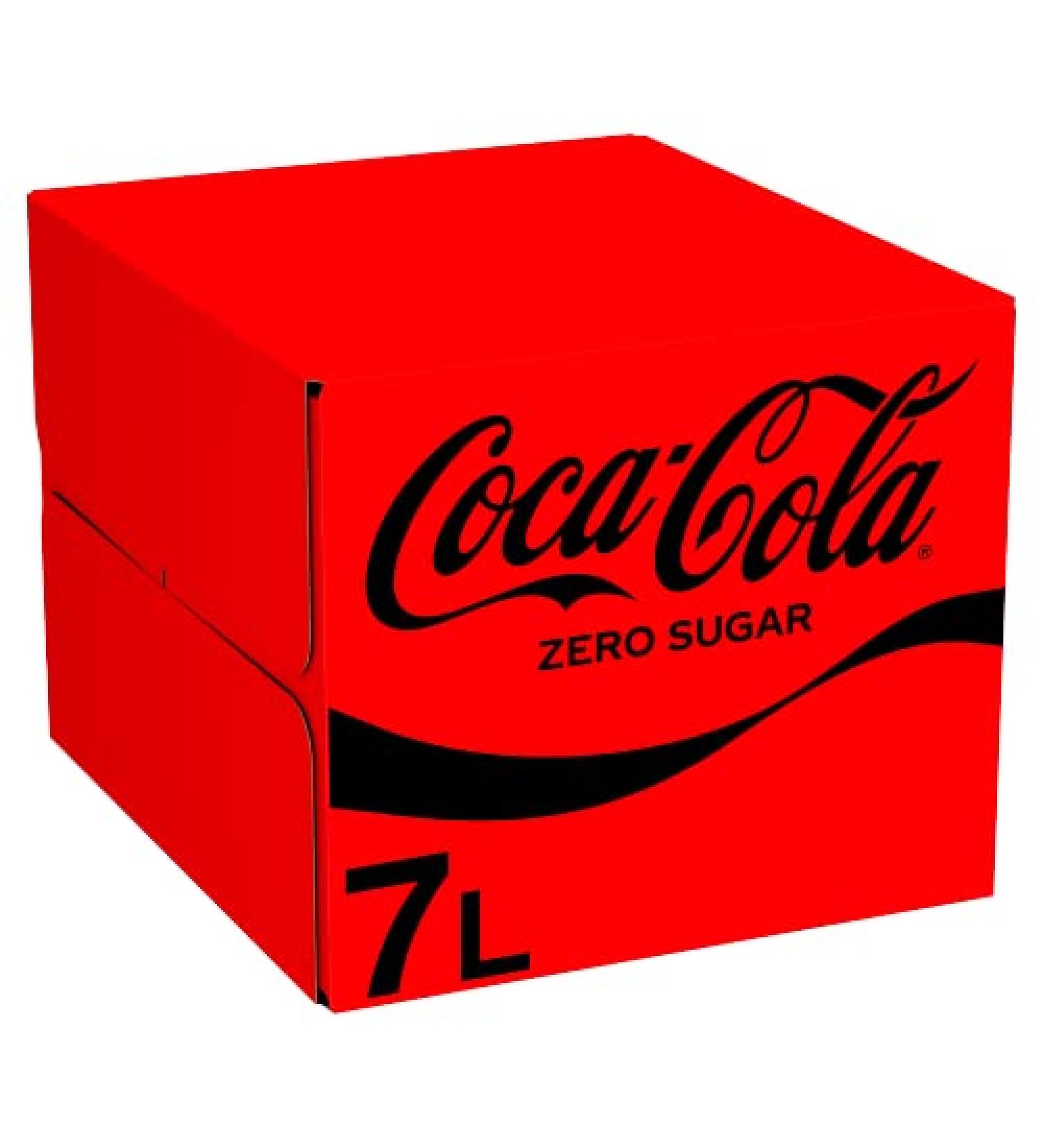 Coca Cola Postmix Syrup 7Lx1 (Coca Cola Zero No Sugar Bag in Box 7L x1)