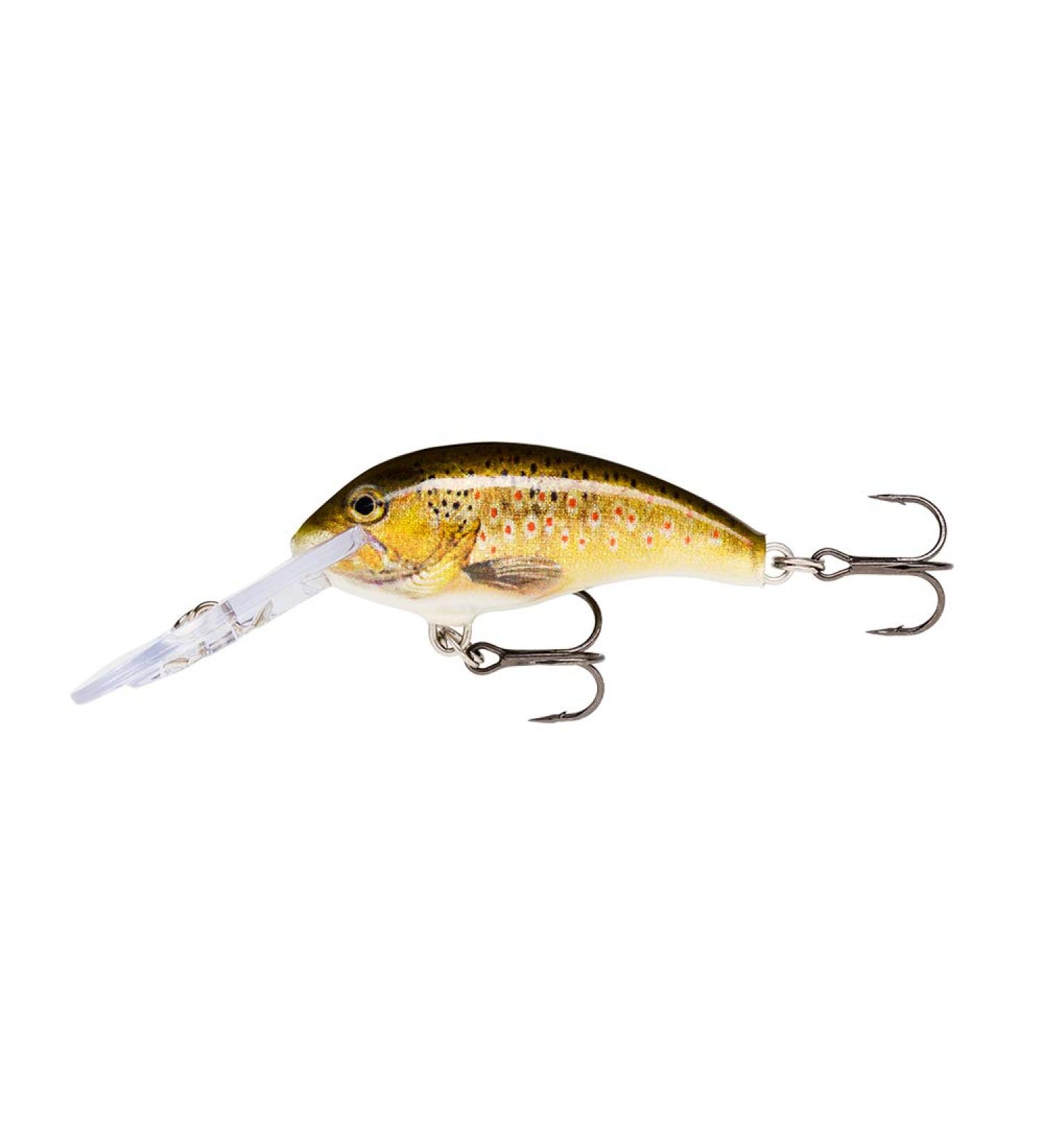 Rapala Shad Dancer - Premium Balsaholz Fishing Lure | Freshwater Angelk der | 4cm/5g Live Brown Trout | International Shipping - Buy Online on GoSupps.com