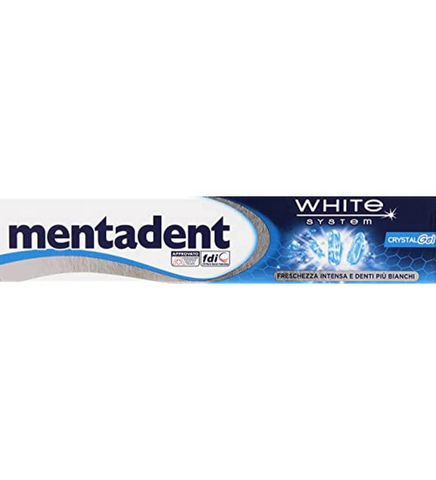 Mentadent Whitening Toothpaste 75ml | Brighten Your Smile | International Shipping Available - Buy Online on GoSupps.com