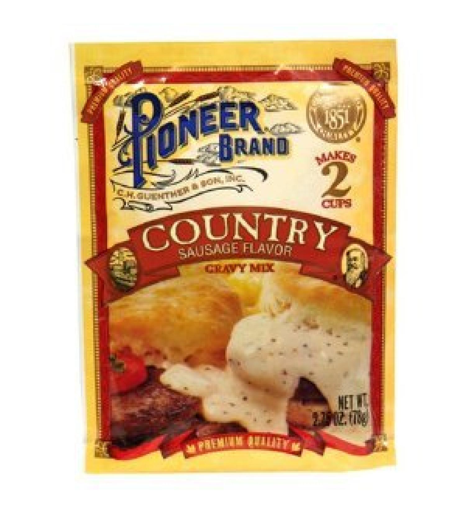 Pioneer Country Sausage Gravy Mix 2.75 oz. (6 Packs)
