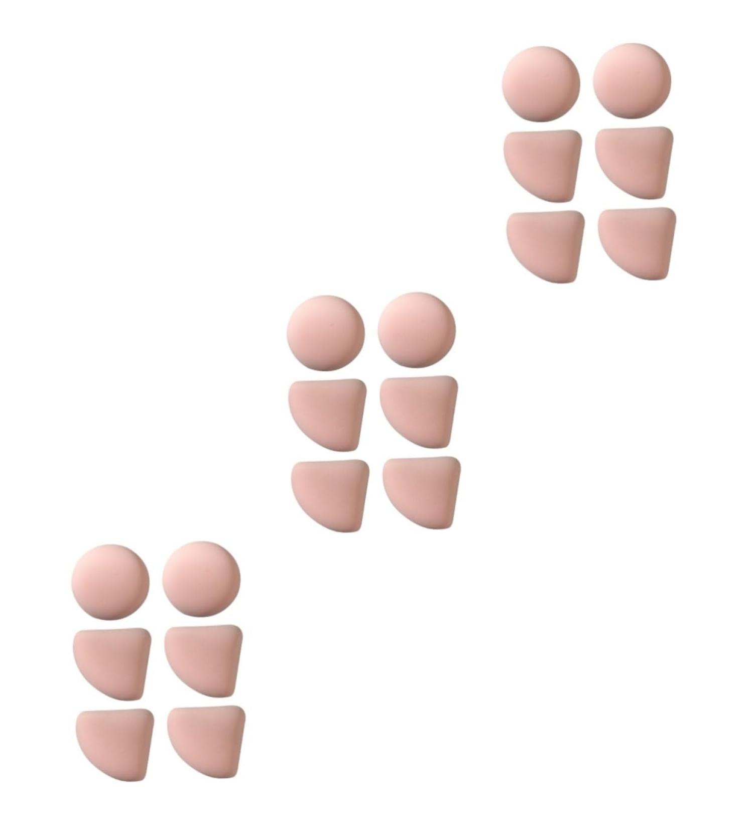 FRCOLOR 18 Pcs Makeup Sponge Puffs - Round Beauty Puffs for Foundation Cream & Loose Powder - Travel-Friendly Cosmetic Tools - Buy Online on GoSupps.com