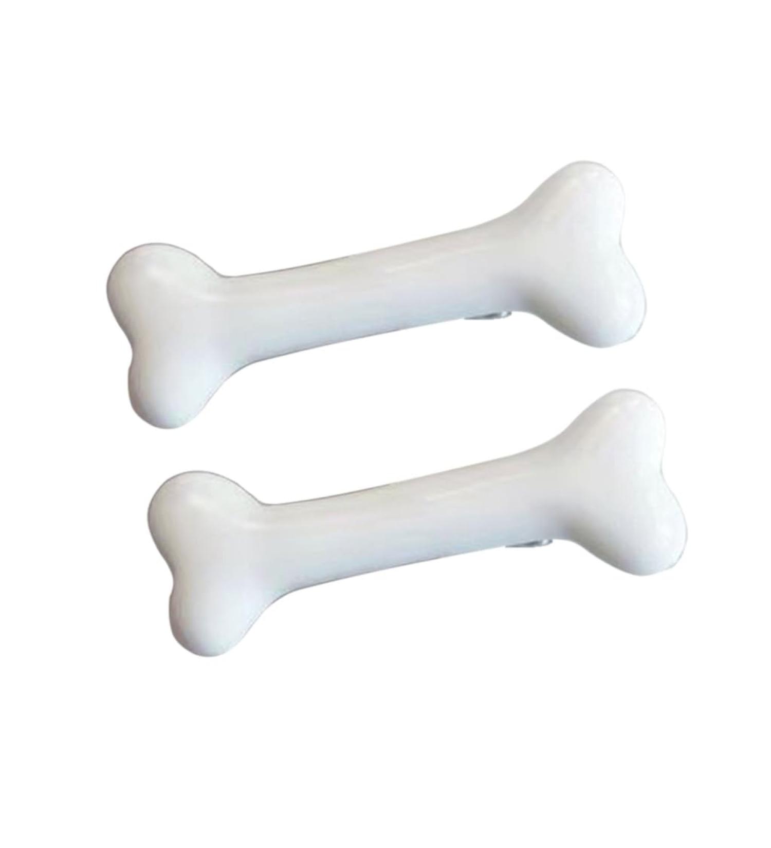 xbiez Dog Bone Hair Clip Plastic Bone Hair Barrettes Halloween Y2K Hair Pins Cosplay Party Accessories for Women Girls - Buy Online on GoSupps.com