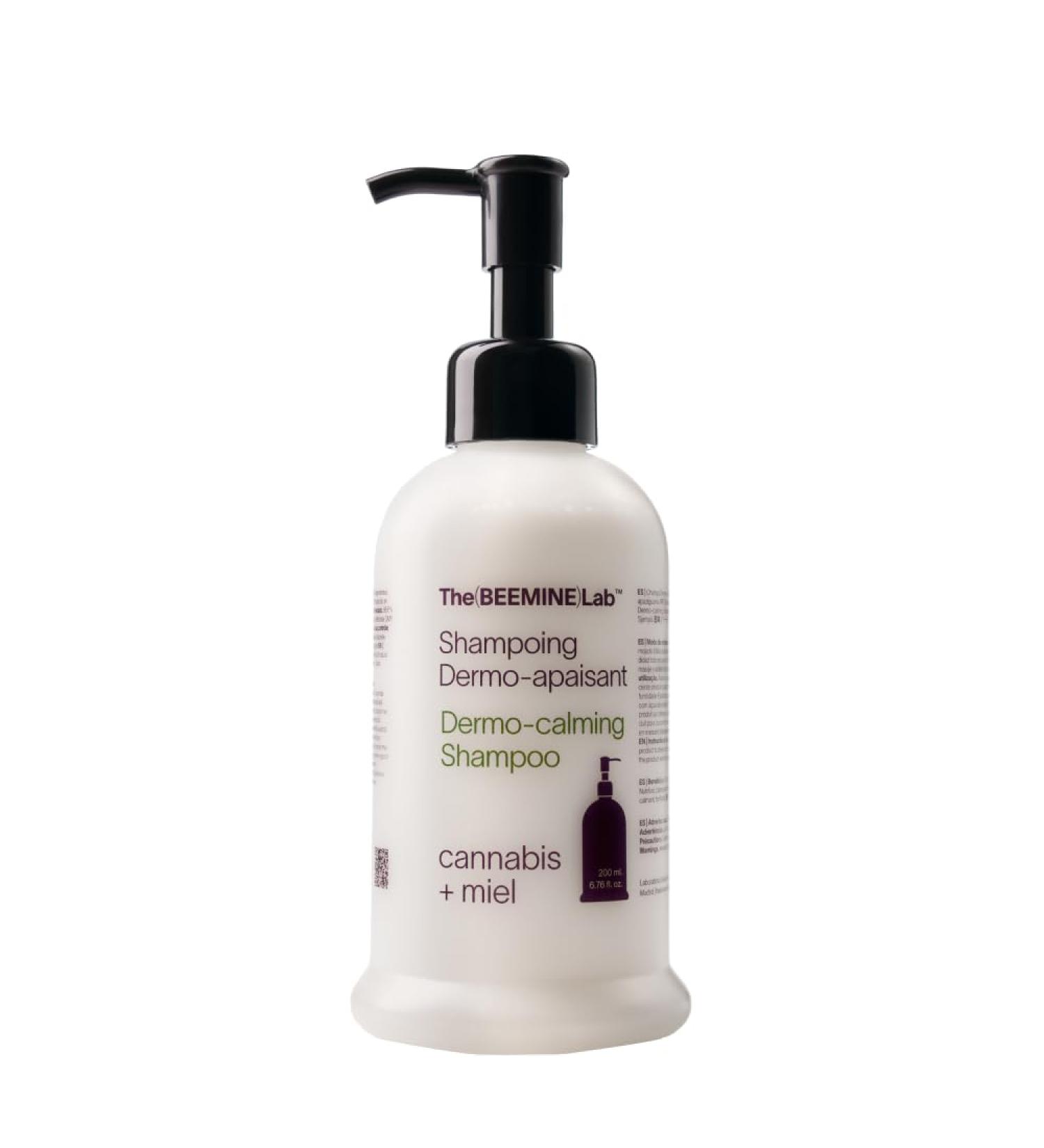  THE BEEMINE LAB Dermo Soothing Shampoo I Hemp Oil Propolis Tea Tree Honey Calendula I 200ml - Buy Online on GoSupps.com