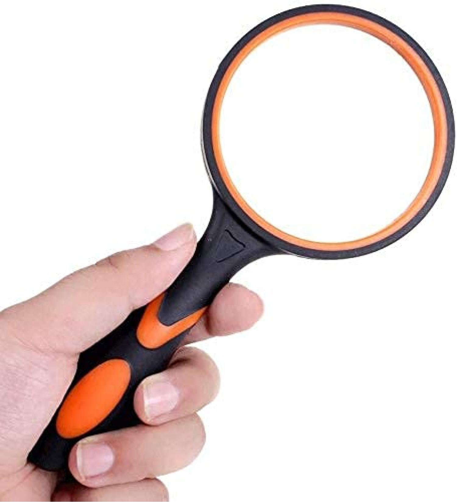 Spacmirrors High Magnification 10x Hand Lens Optics Students to Read Newspapers Observing Plants Portable Ergonomic Flexible Magnifier - Buy Online on GoSupps.com