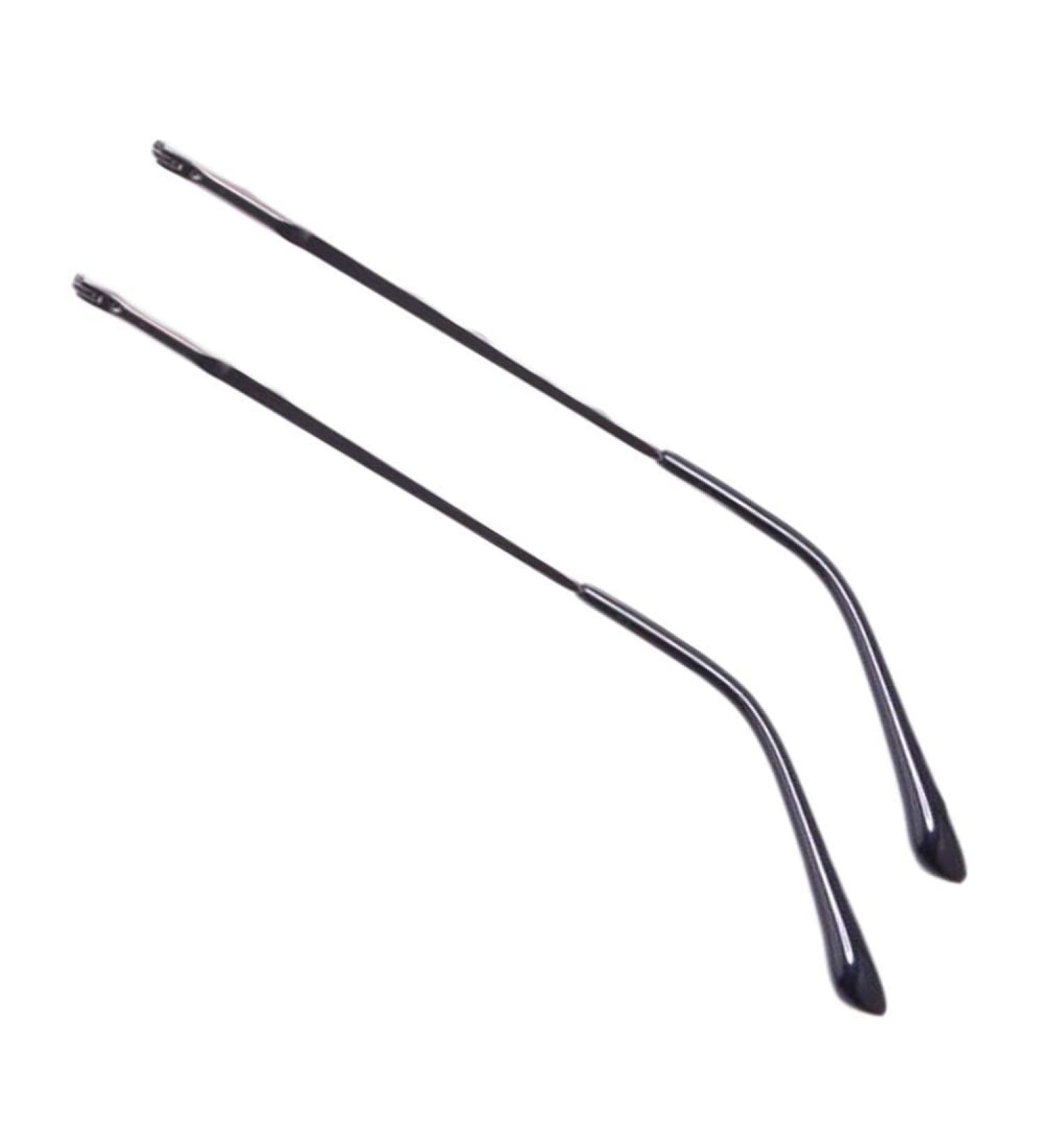 Veerji Glasses Replacement Bars - Iron Frame Repair Accessories | Vintage Metal Gray Spring Bracket - 1 Pair - Buy Online on GoSupps.com