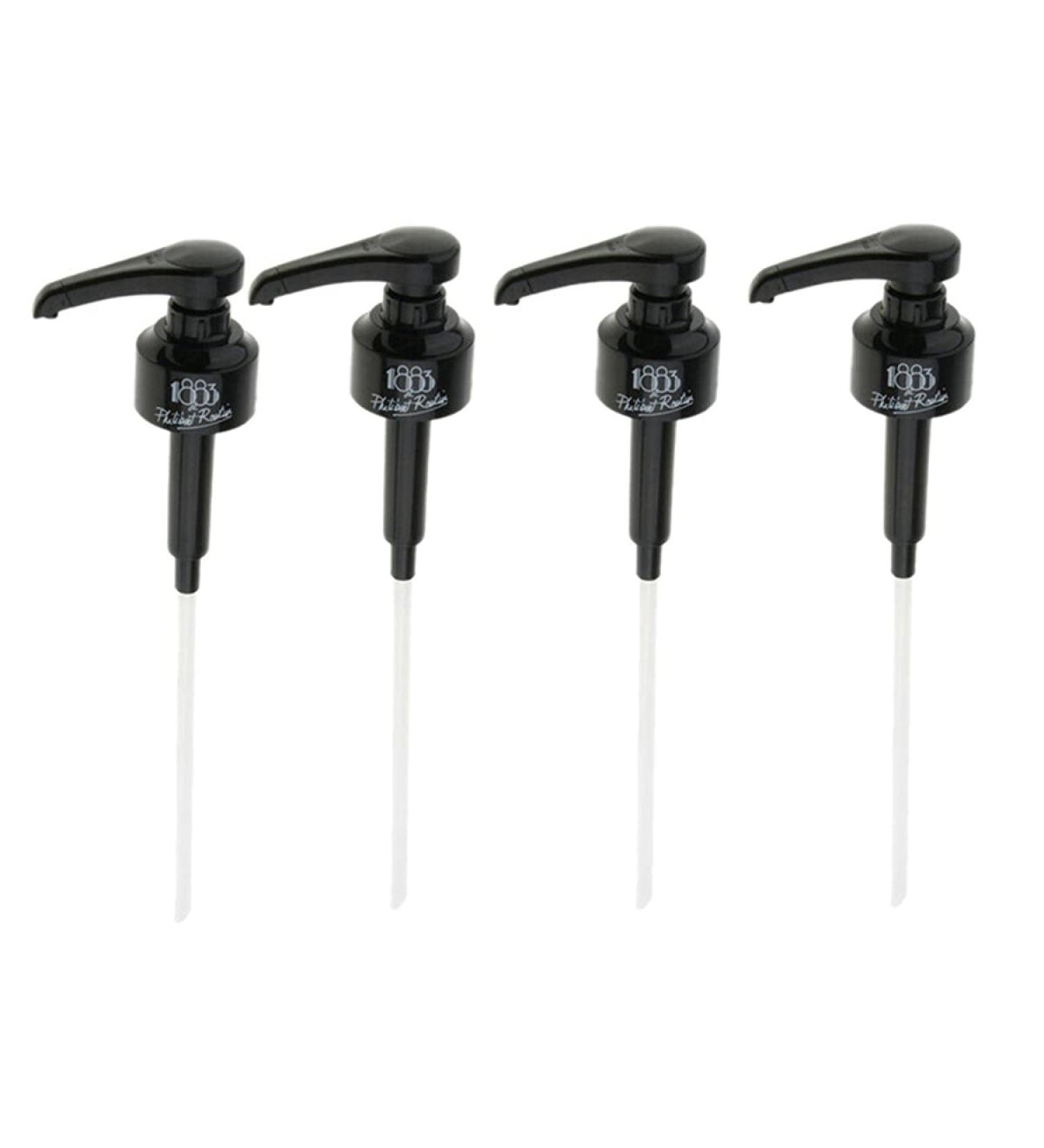 biyan 4 Pack 8ML Black Syrup Pumps for Coffee Syrups Snow Cone Flavoring and More - Buy Online on GoSupps.com