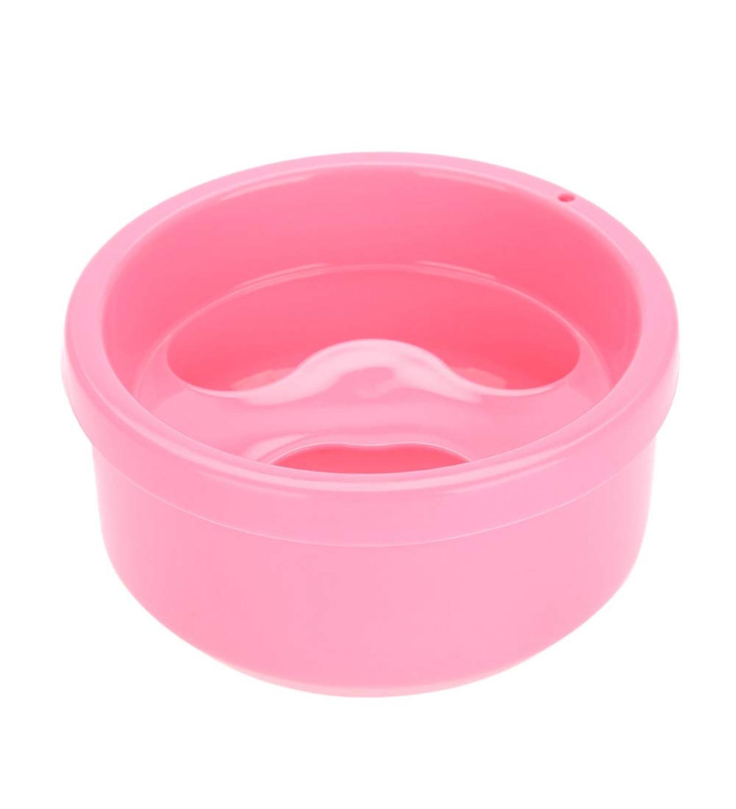 Nail Art Soaking Bowl - Lightweight & Portable Hand Soaking Bowl for Easy Nail Polish Removal | Groove Design for False Nails - Buy Online on GoSupps.com