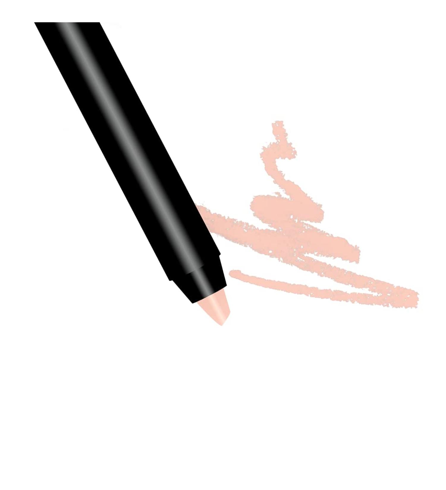 By The Clique Premium Long Lasting Matte Nude Lip Liner Pencil - Unashamed Nude - Buy Online on GoSupps.com