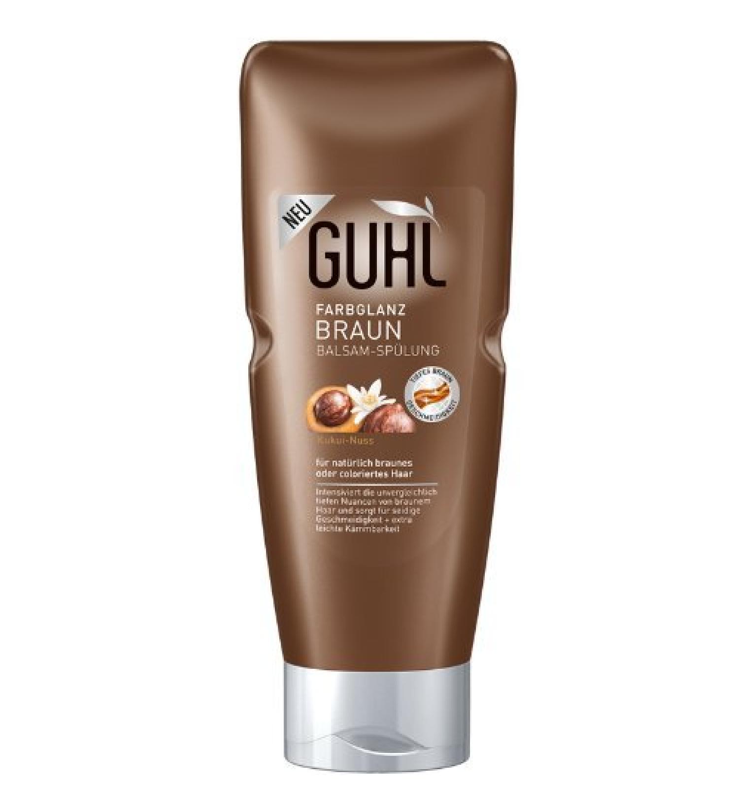 Guhl Color Shine Brown - Conditioner Intensifies the incomparably deep nuances of brown hair - 200 ml