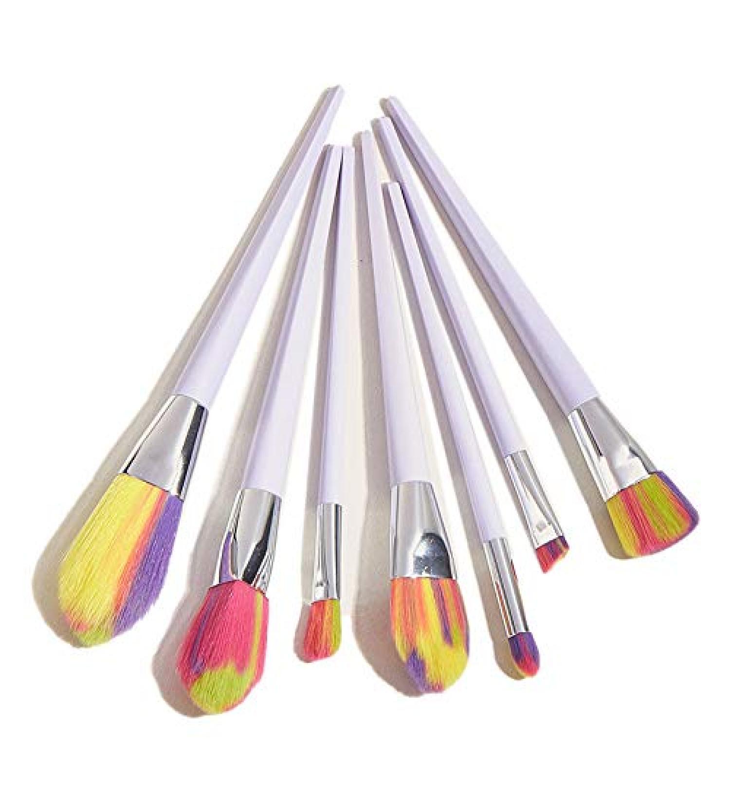 Guvkeug Make-Up Makeup Brush Set 7/-Piece Set Blush Brush Eyeshadow Brush Eyebrow Brush Beginners Make-Up - Buy Online on GoSupps.com