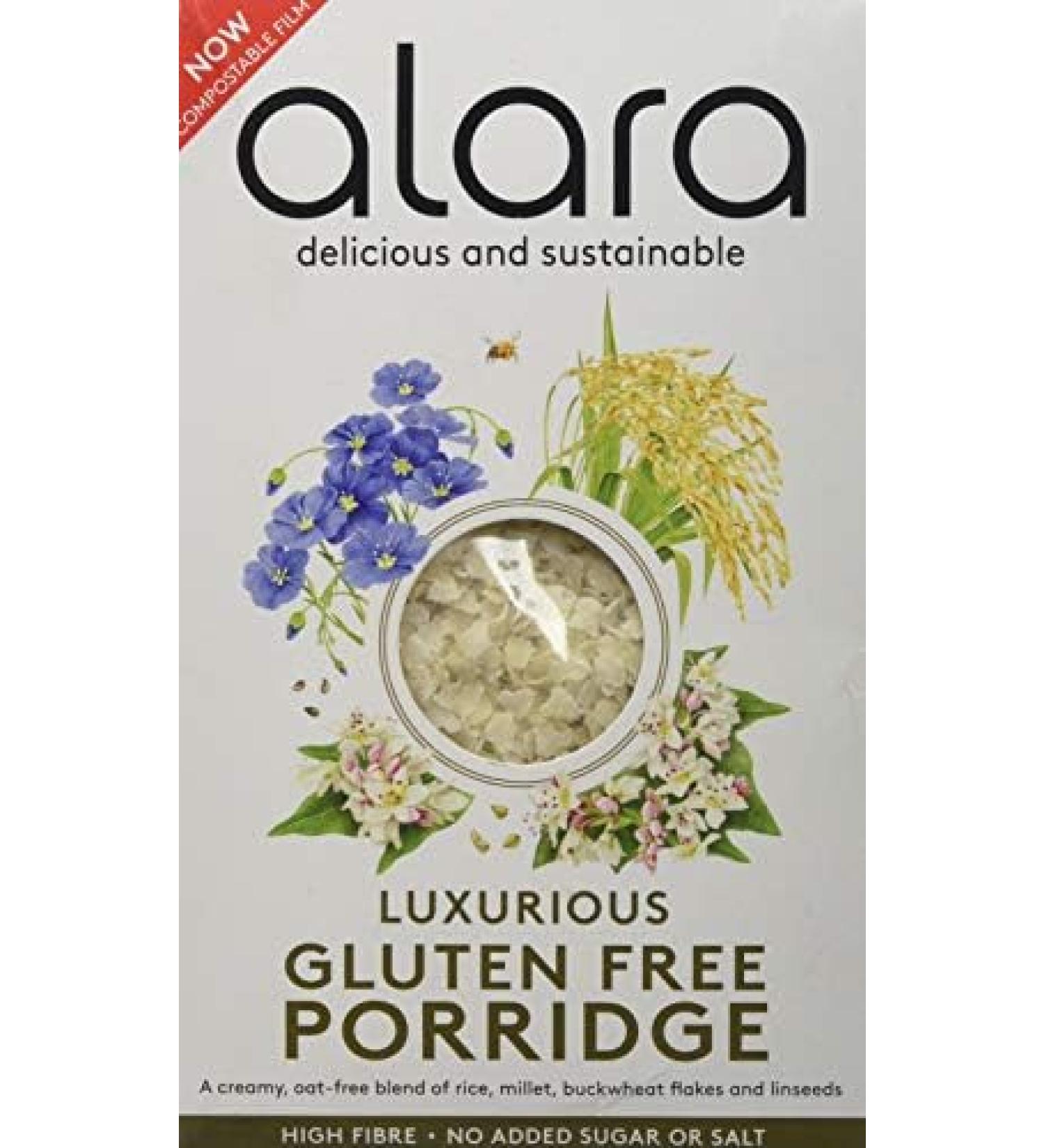 Alara Luxe Gluten Free Porridge 500g - Buy Online on GoSupps.com