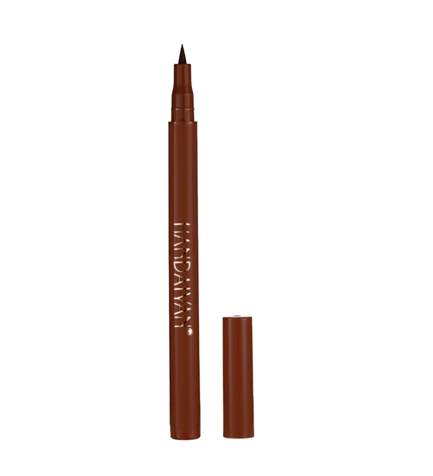 HANDAIYAN Brown Liquid Eyeliner Waterproof, Long-Lasting, Highly Pigmented | Smudge-Proof Colored Eye Pencil | Perfect Christmas Gift - Buy Online on GoSupps.com