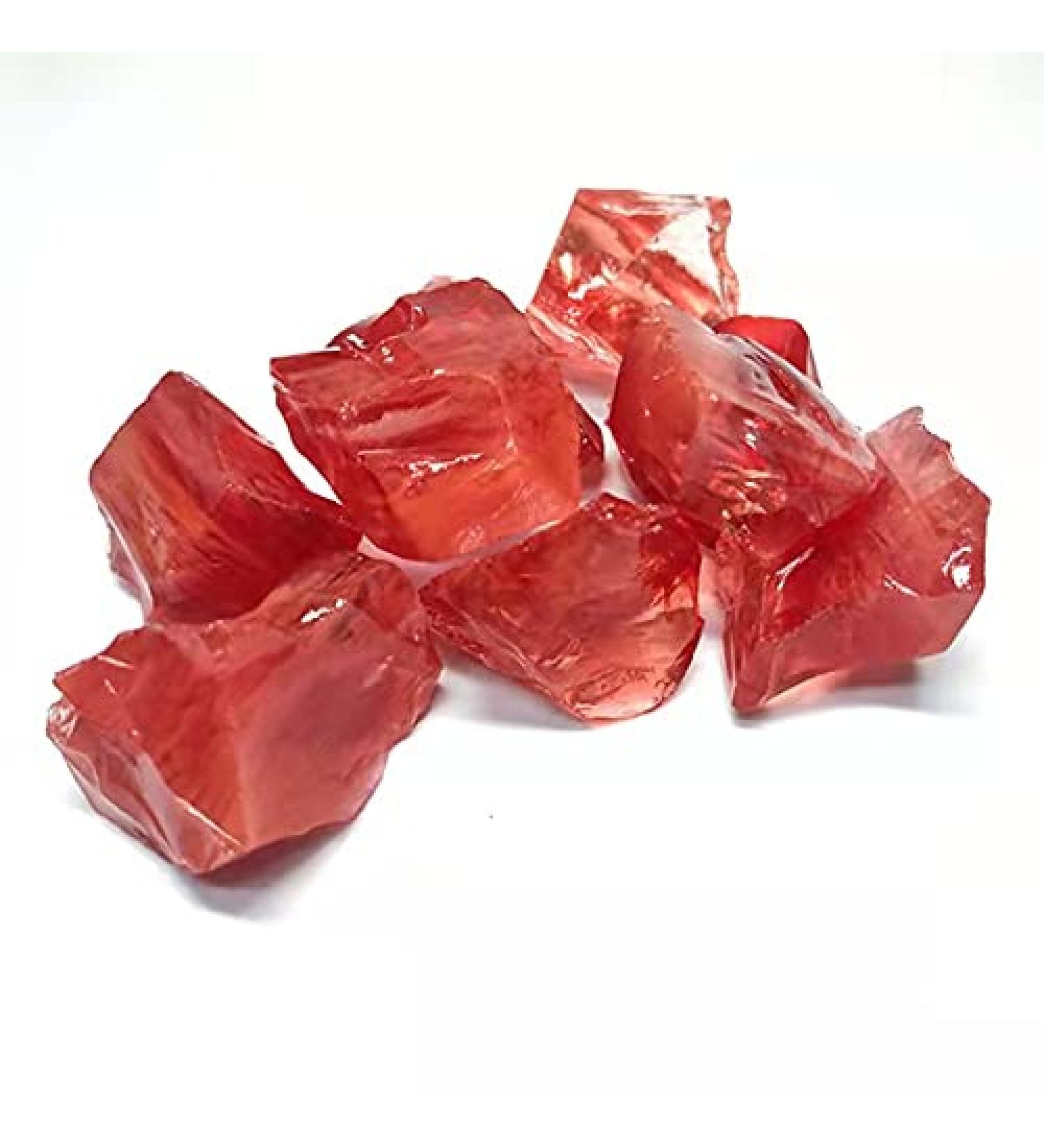 red Smelting Stone raw Quartz unpolished Crystal Rough Stone for Home Decor 500g Stone Mineral Specimen - Buy Online on GoSupps.com