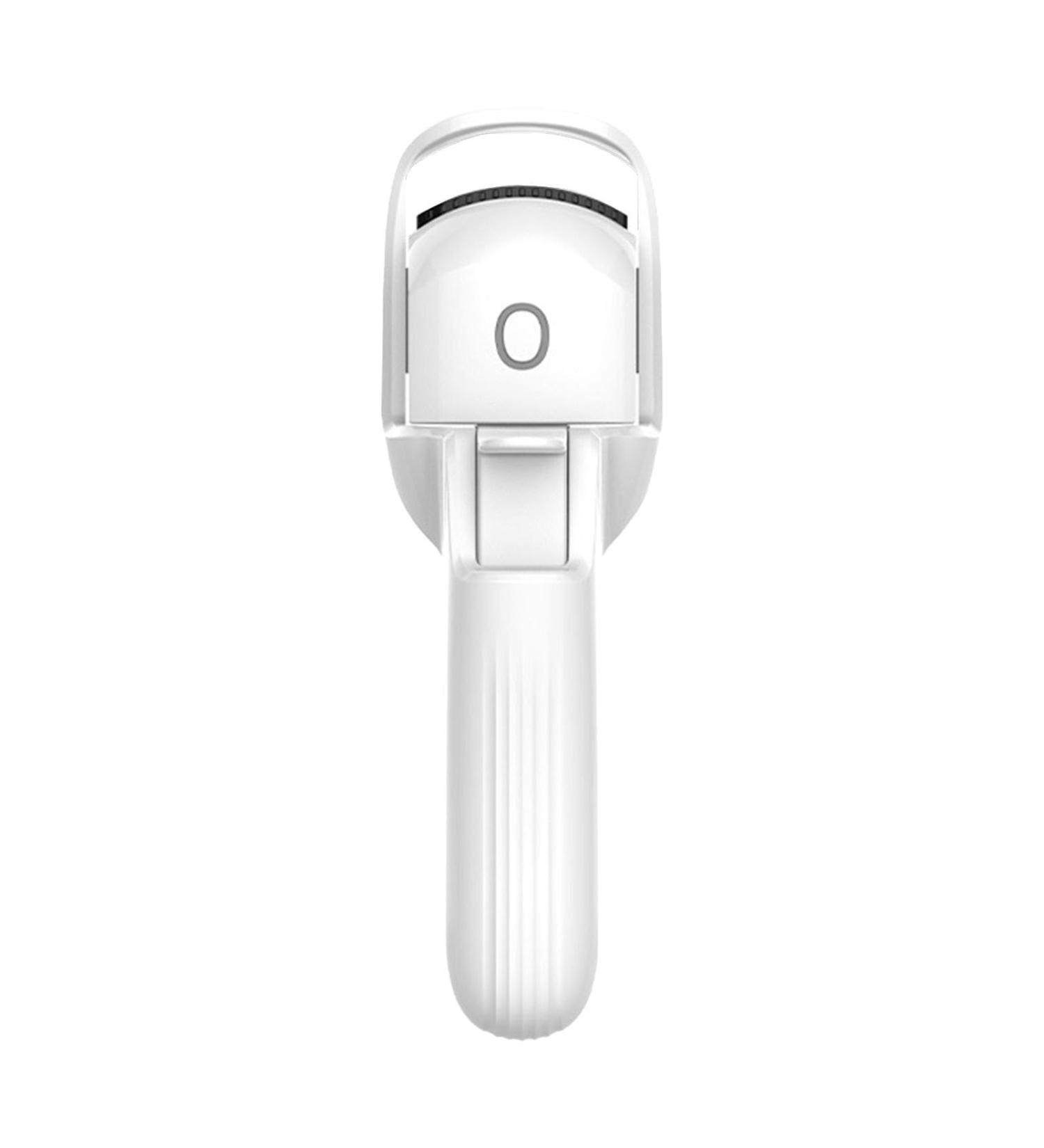 Heated Lash Curler | Portable Electric Lash Curling Tool - Eye Makeup Tool with Rapid Heat-up and Temperature Control Quick Natural Eye Lashes Curling Tool for Women White - Buy Online on GoSupps.com