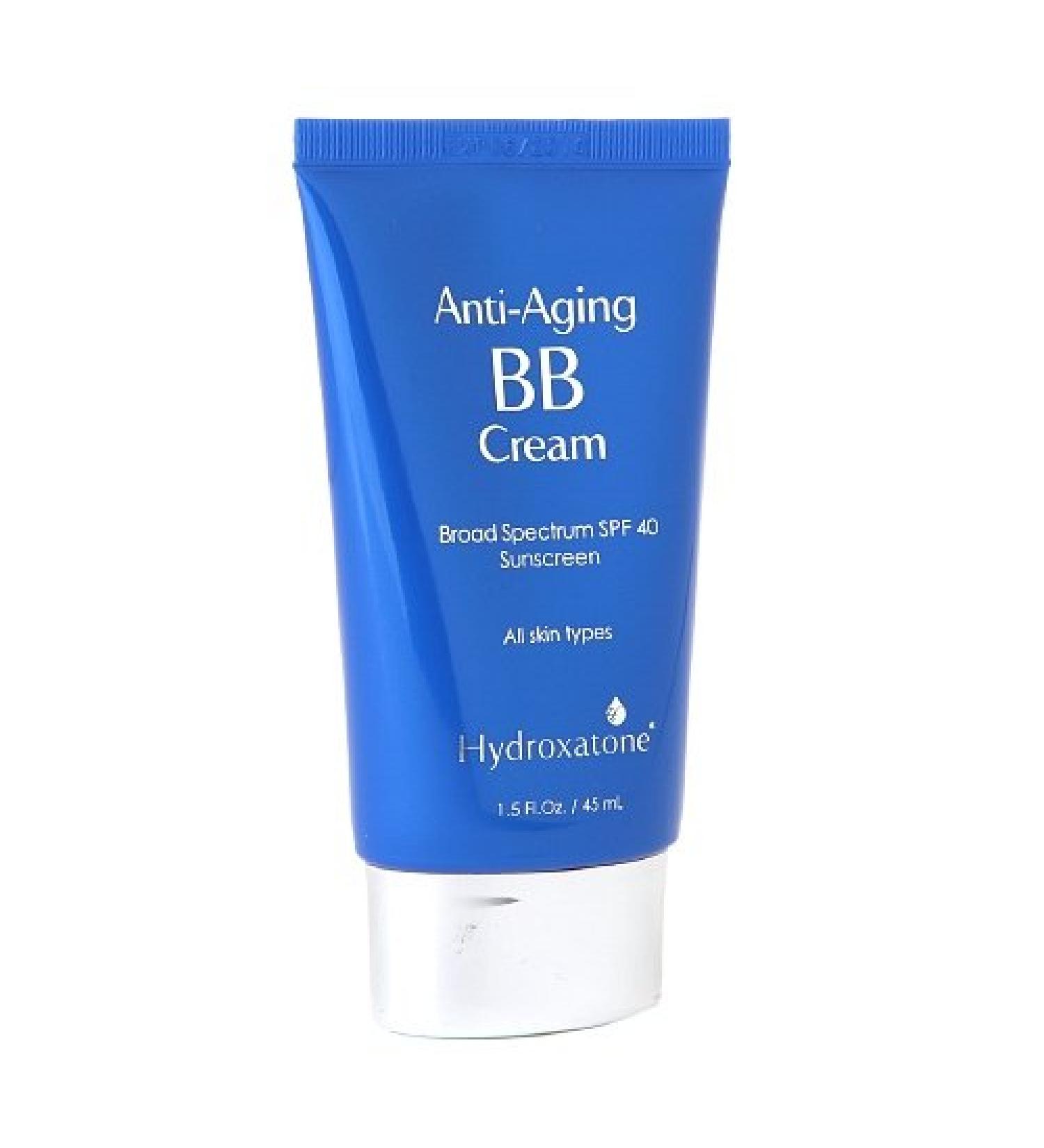 Hydroxatone Anti-Aging BB Cream Broad Spectrum SPF 40 (Medium), Medium 1.5 fl.oz (45 mL)