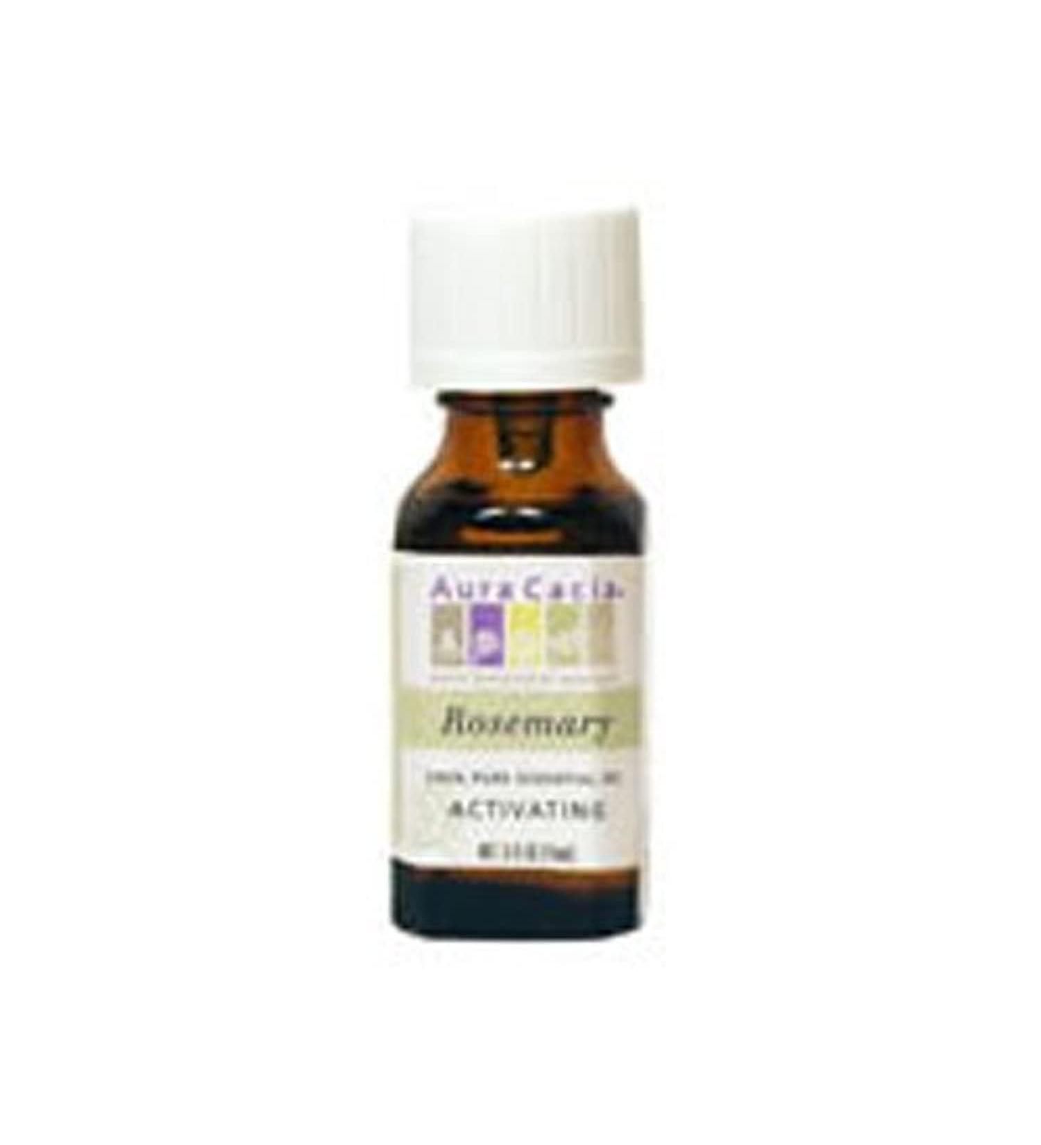 Buy Aura Cacia Organic Rosemary Essential Oil - Premium Quality for Aromatherapy & Natural Remedies | International Shipping Available - Buy Online on GoSupps.com