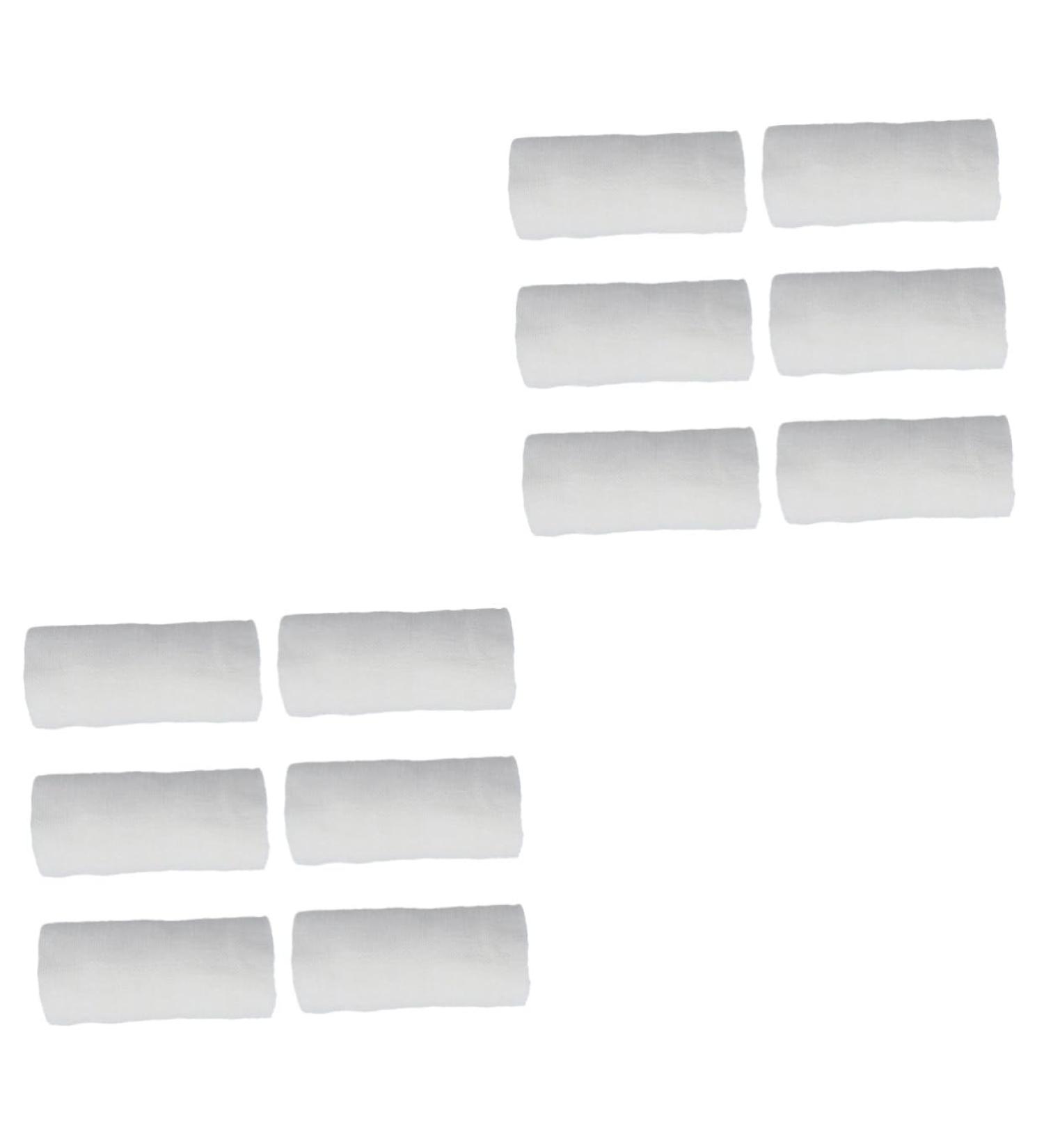 Hemoton 12 Rolls Elastic Guaze Tape for First Aid | Stretched Pressure Care Cloth for Sprains | International Shipping Available - Buy Online on GoSupps.com