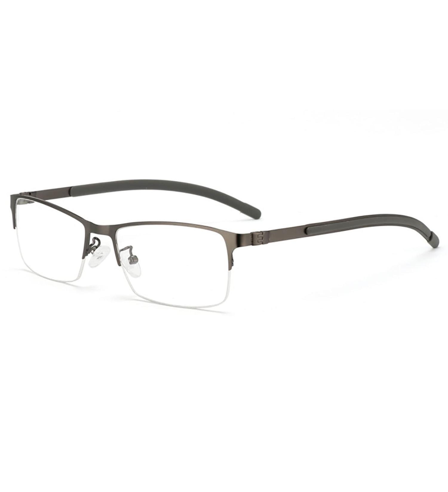 BAFAFA Unisex Fashion Reading Glasses +1.75 - Anti-UV HD Resin Lens Eye Fatigue Relief UV400 Protection in Gray - Buy Online on GoSupps.com