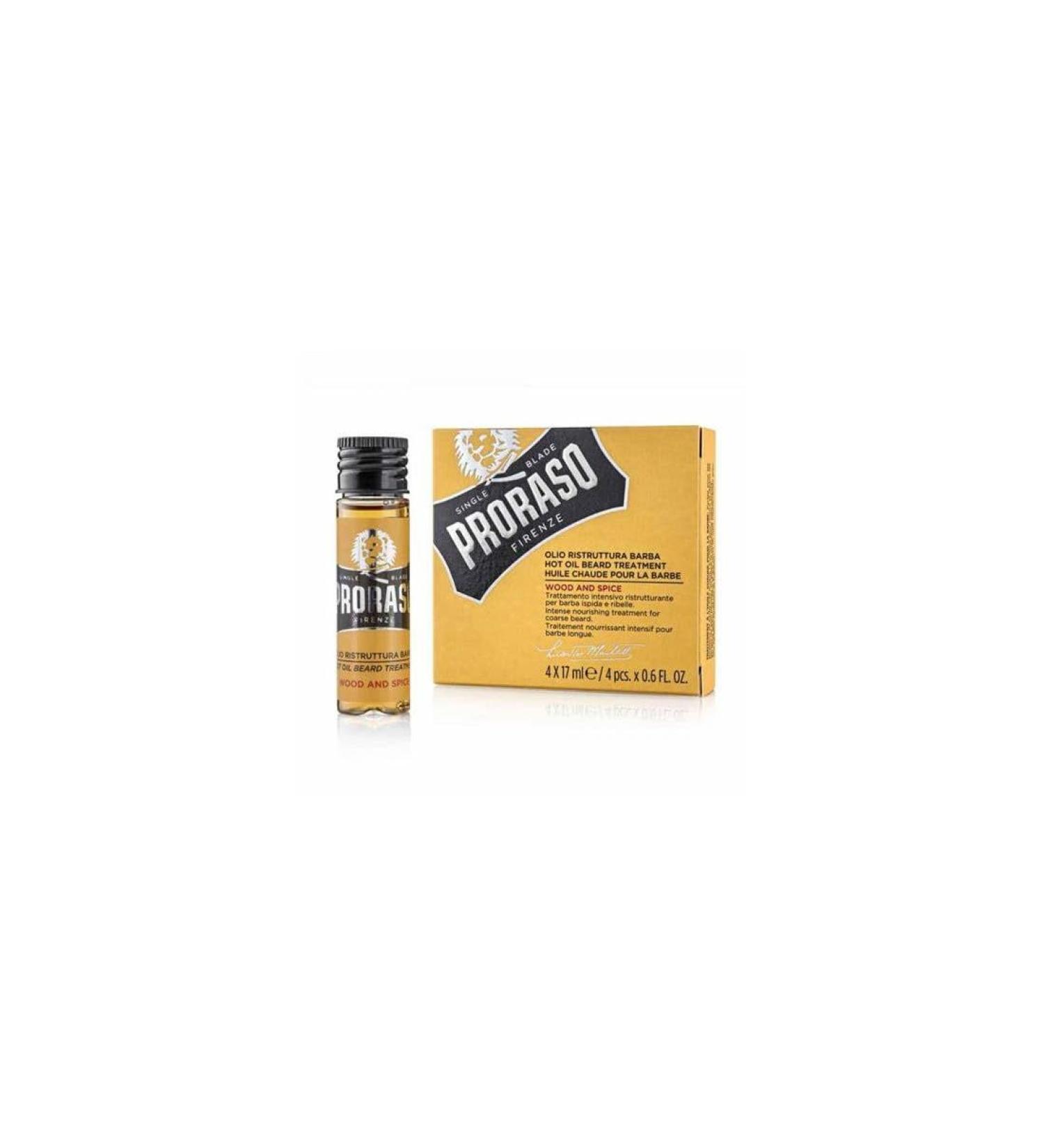 Proraso - Huile chaude r paratrice Wood & Spice - 68ml