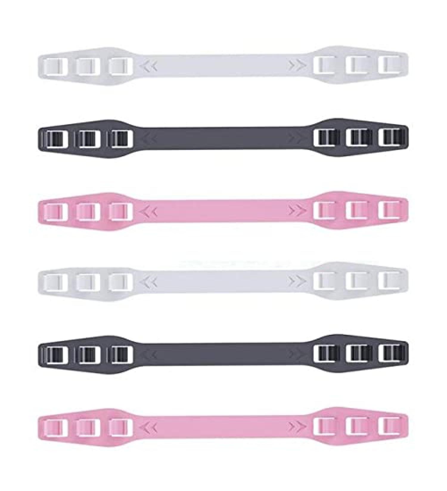 6PCS Adjustable Anti-Slip Ear Handles - Ear Pain Prevention Lanyard Buckle Holder Accessory | Random Colors International Shipping - Buy Online on GoSupps.com
