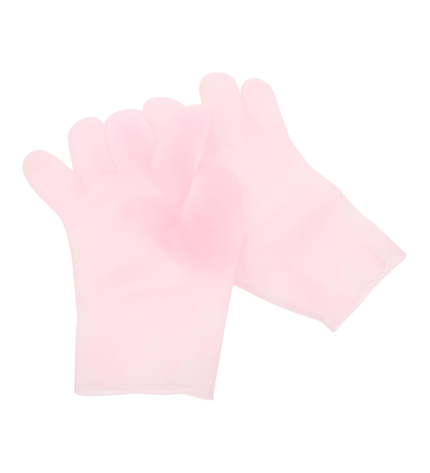 HAPINARY 1 Pair Moisturizing Gloves Sleeping Gloves Dry Nourishing Gloves Anti-Wrinkle Gloves Hand Softening Gloves White Cotton Gloves Fingerless Gloves Gel Facial Mask Dryness Sebs Pink - Buy Online on GoSupps.com