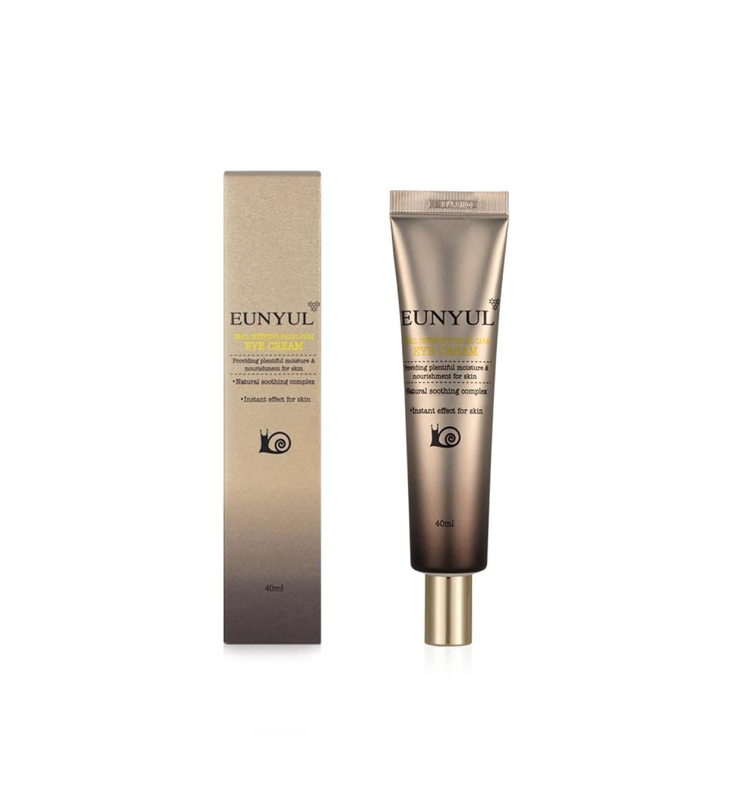 EUNYUL Snail Intensive Eye Cream - Korean Skin Care for Tightening and Brightening - Buy Online on GoSupps.com