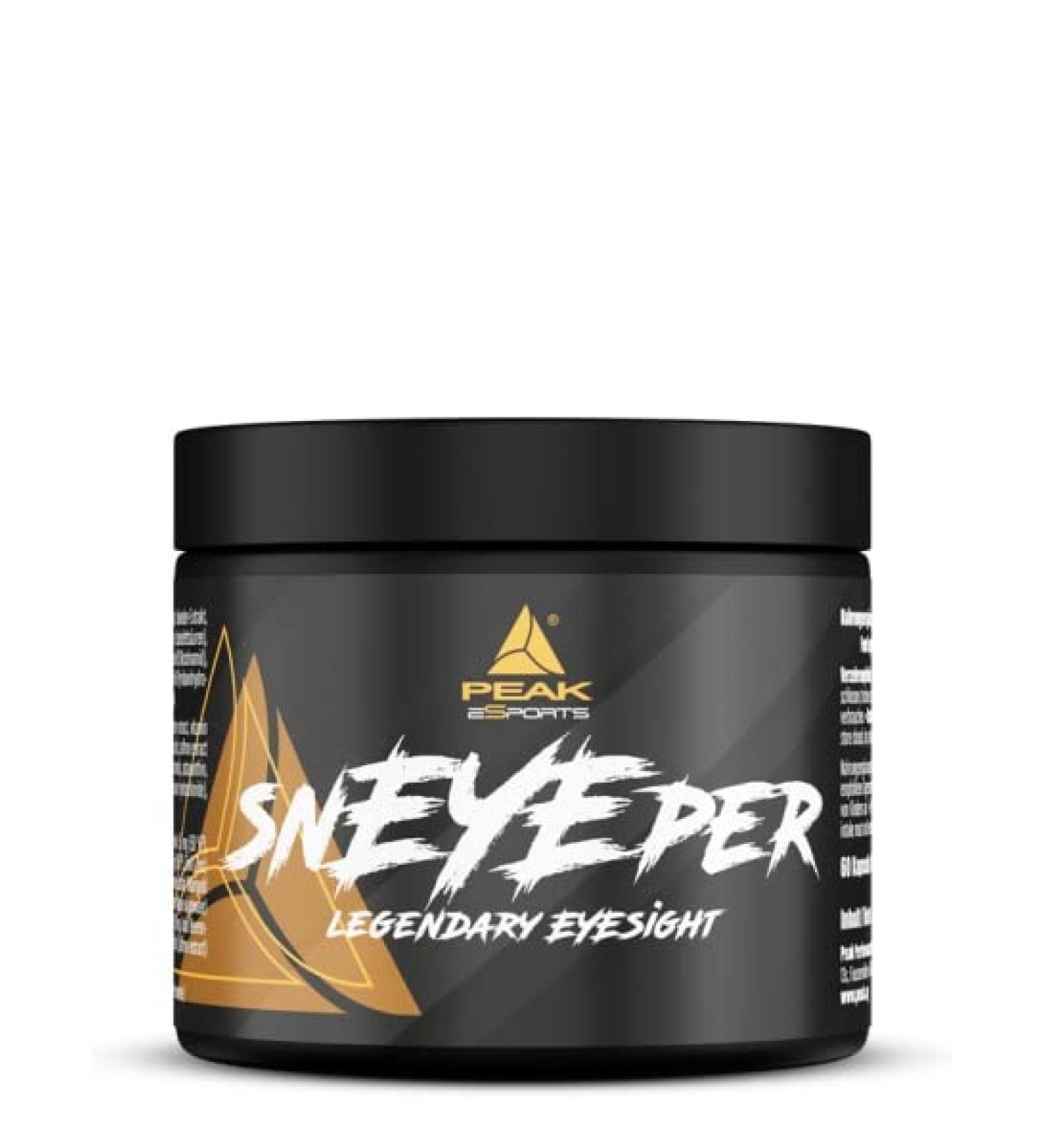 PEAK SnEYEper - 60 Capsules | 30 Servings of Lutein Zeaxanthin Astaxanthin & Essential Vitamins for Vision Support - International Shipping Available - Buy Online on GoSupps.com