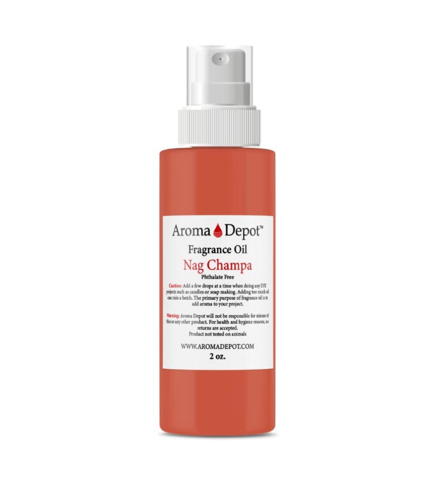 Nag Champa Spray 2 oz | Fragrance Oil for Perfume Skin & DIY | Candles Bath Bombs Body Butters & More - Buy Online on GoSupps.com