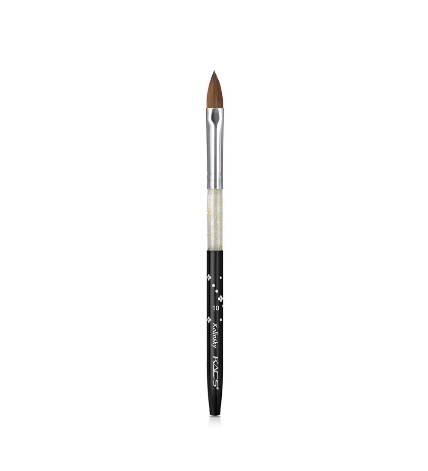 Alexnailart Kolinsky Nail Brush Size 10 | Premium Acrylic Painting Tool for Manicure & Nail Design - International Shipping Available - Buy Online on GoSupps.com