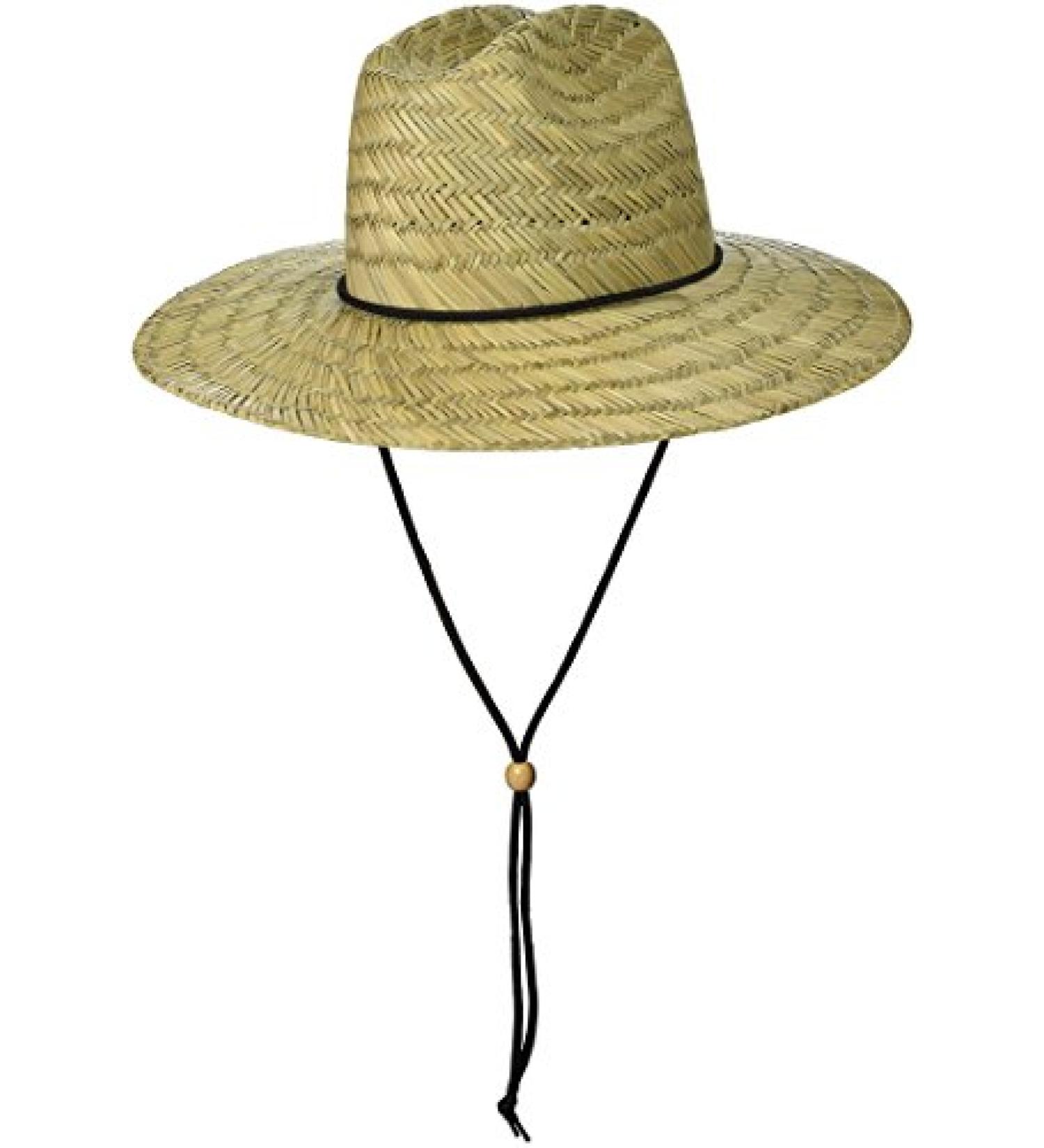 Brooklyn Athletics Men's Classic Straw Sun Beach Hat - Wide Brim, Beige - Buy Online on GoSupps.com