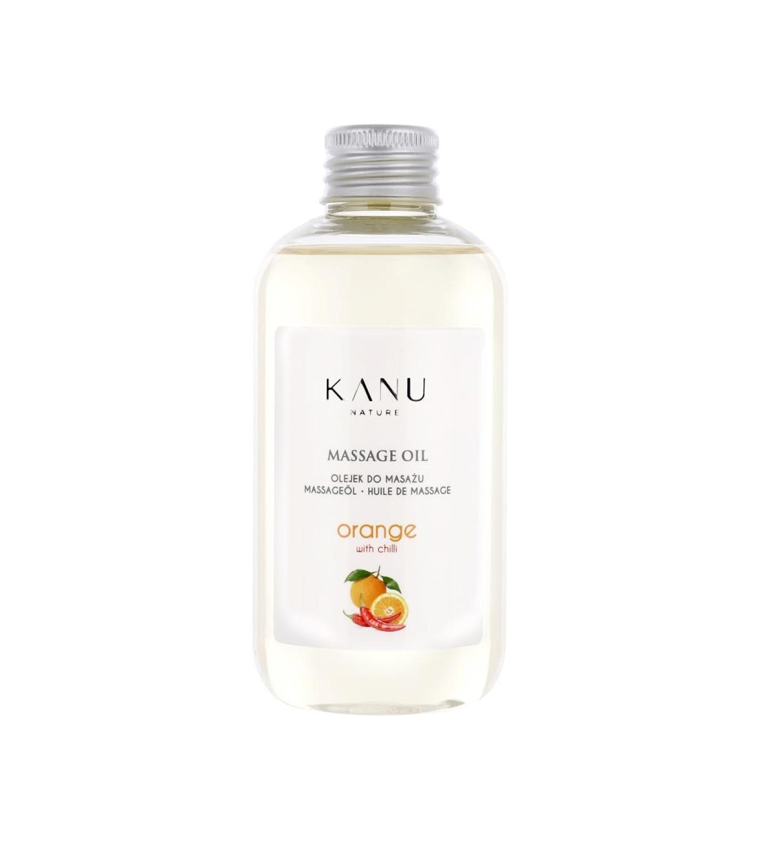Kanu Nature Massage Oil Orange with Chili - 200 ml