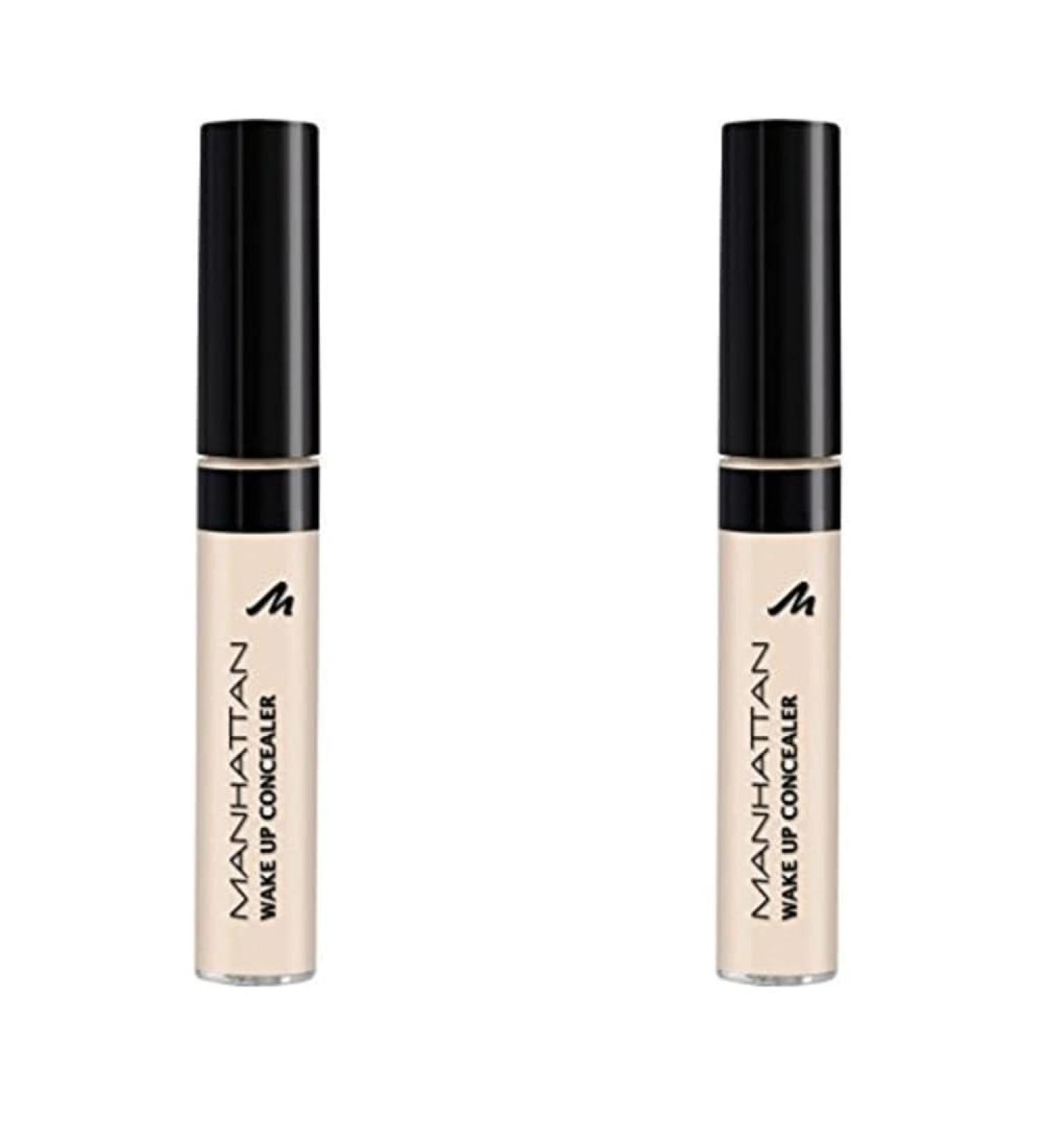Manhattan Wake up Concealer 01 Naturelle Pack of 3 (3 x 1.7 ml) (Pack of 2) Pack of 3 (3 x 1.7 ml) (Pack of 2) 01 turelle