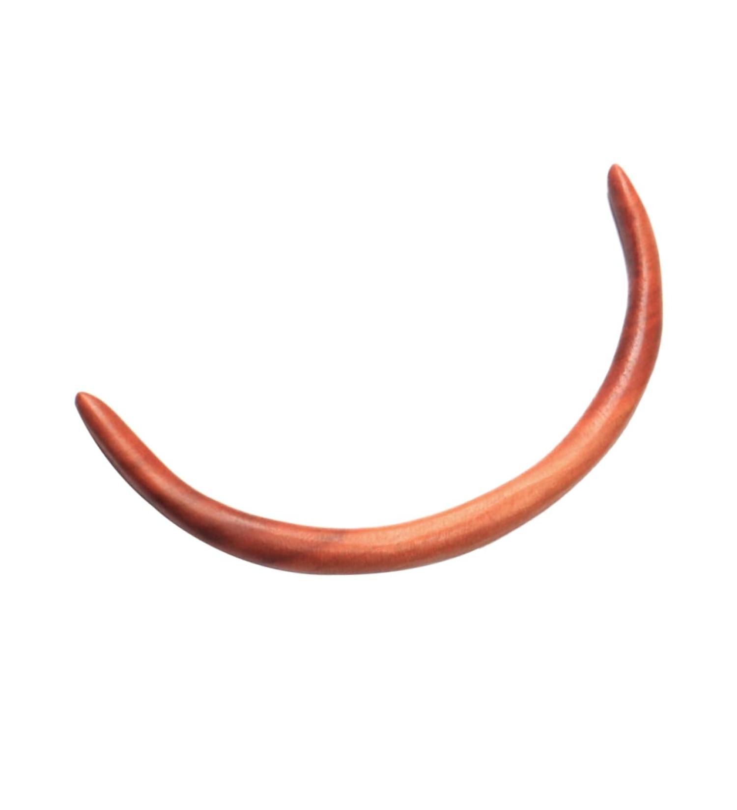 Angoily Moon Wooden Hairpin Hair Stick Japanese Hair Pins Hair Clips Hair Bun Pin Hair Jewels for Women Japanese Hair Accessories Disk Hair Moon Headpiece Updo Hair Chopsticks Semicircle - Buy Online on GoSupps.com