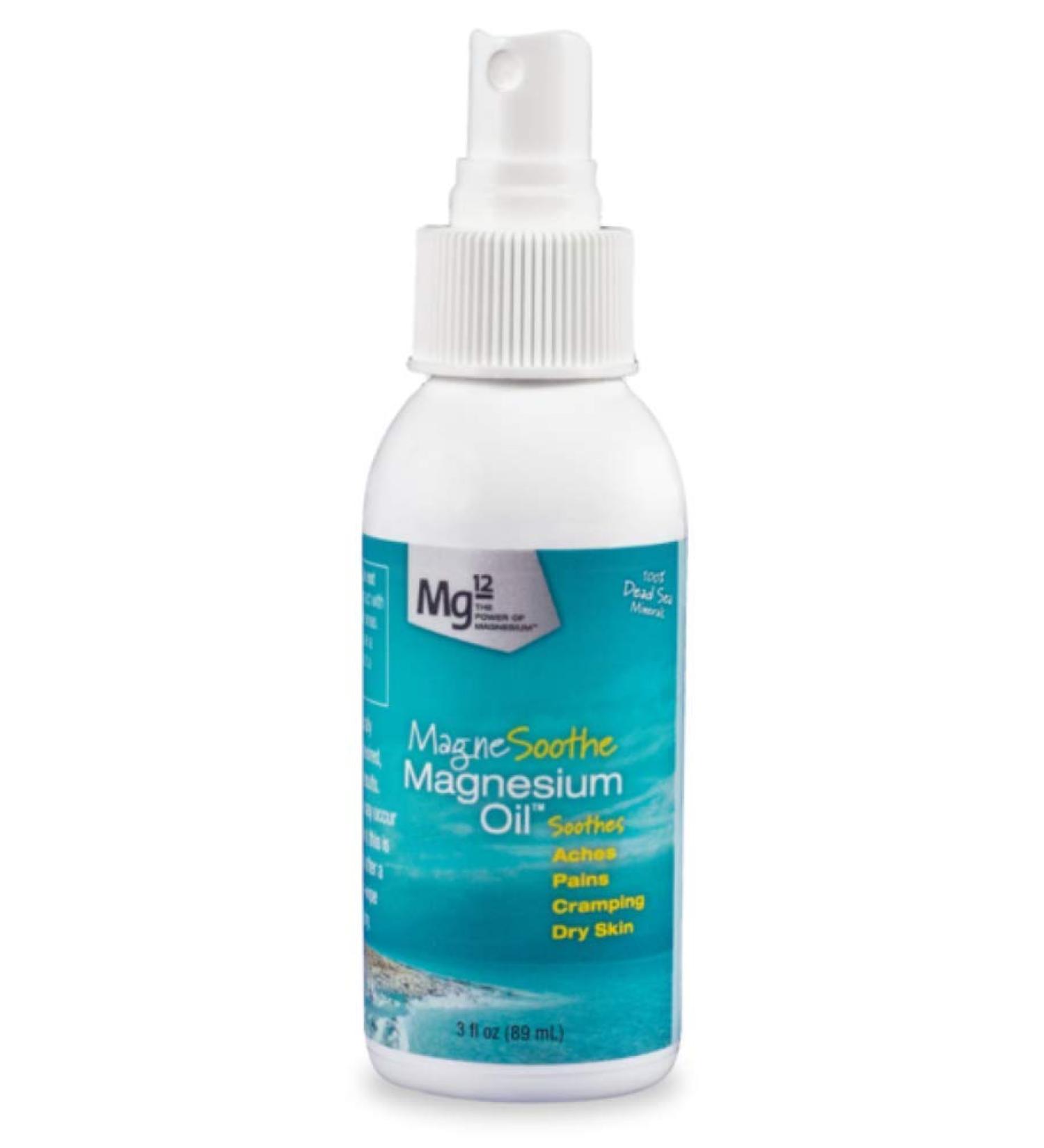 MagneSoothe Magnesium Oil Mg12 3 oz Spray