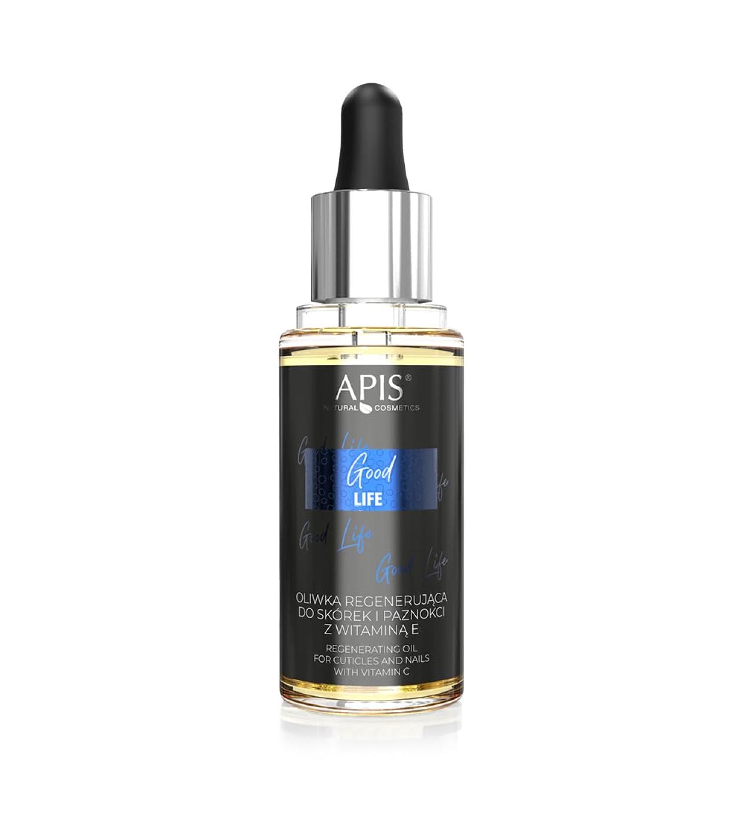 Apis Natural Cosmetics APIS_Good Life Oil regenerating cuticle and nail oil with vitamin E 30ml