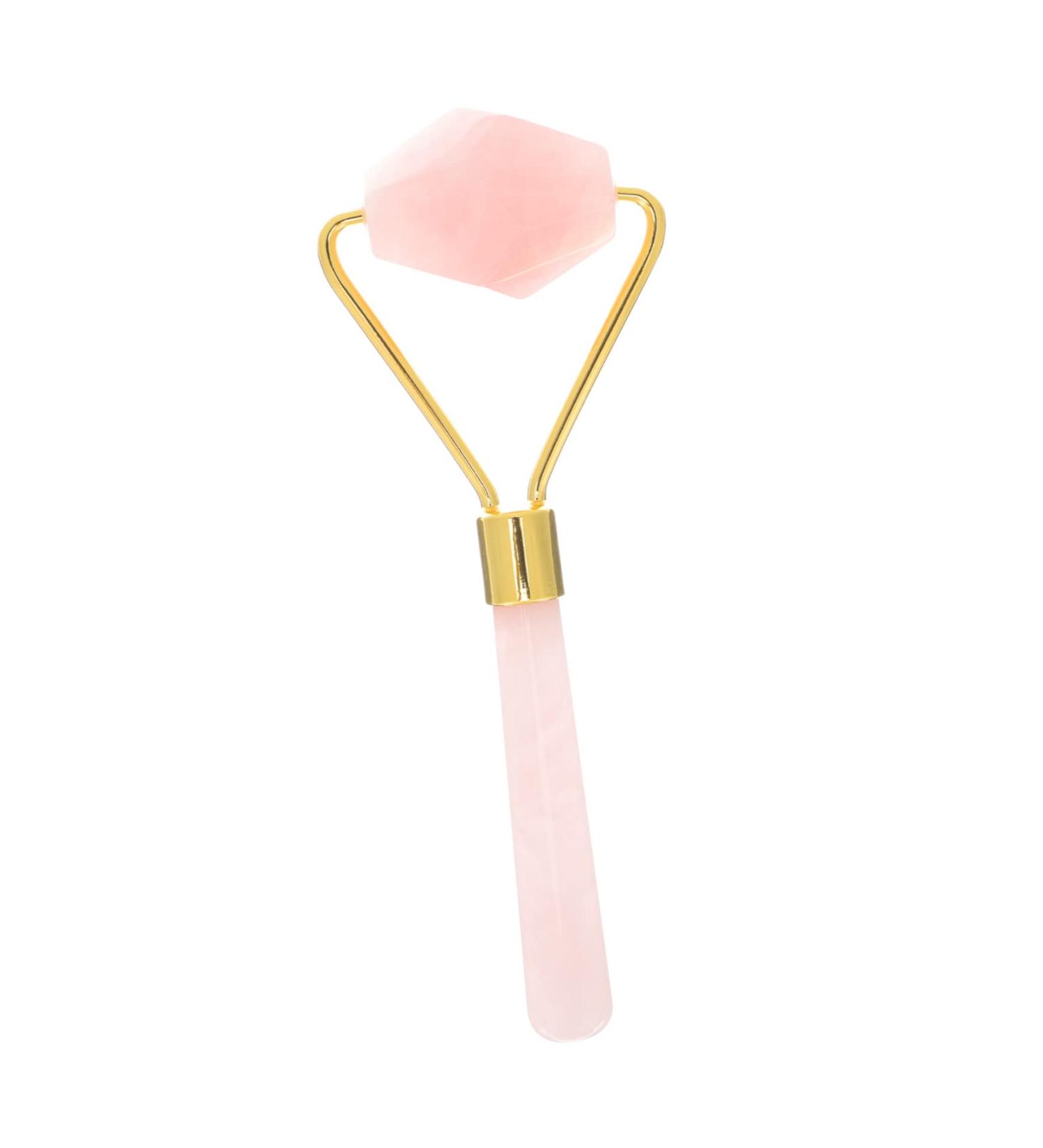 Healeved Jade Facial Roller - Face Lifting & Massaging Tool | Pink 14x5cm - Shop Internationally - Buy Online on GoSupps.com